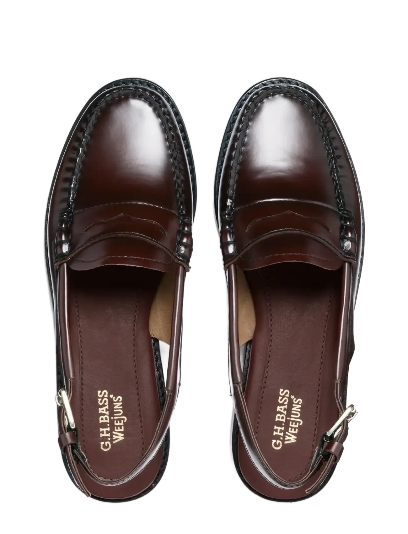 G.H. BASS - GH WEEJUN WMN PENNY SLING - modetrends - wine lthr - 3