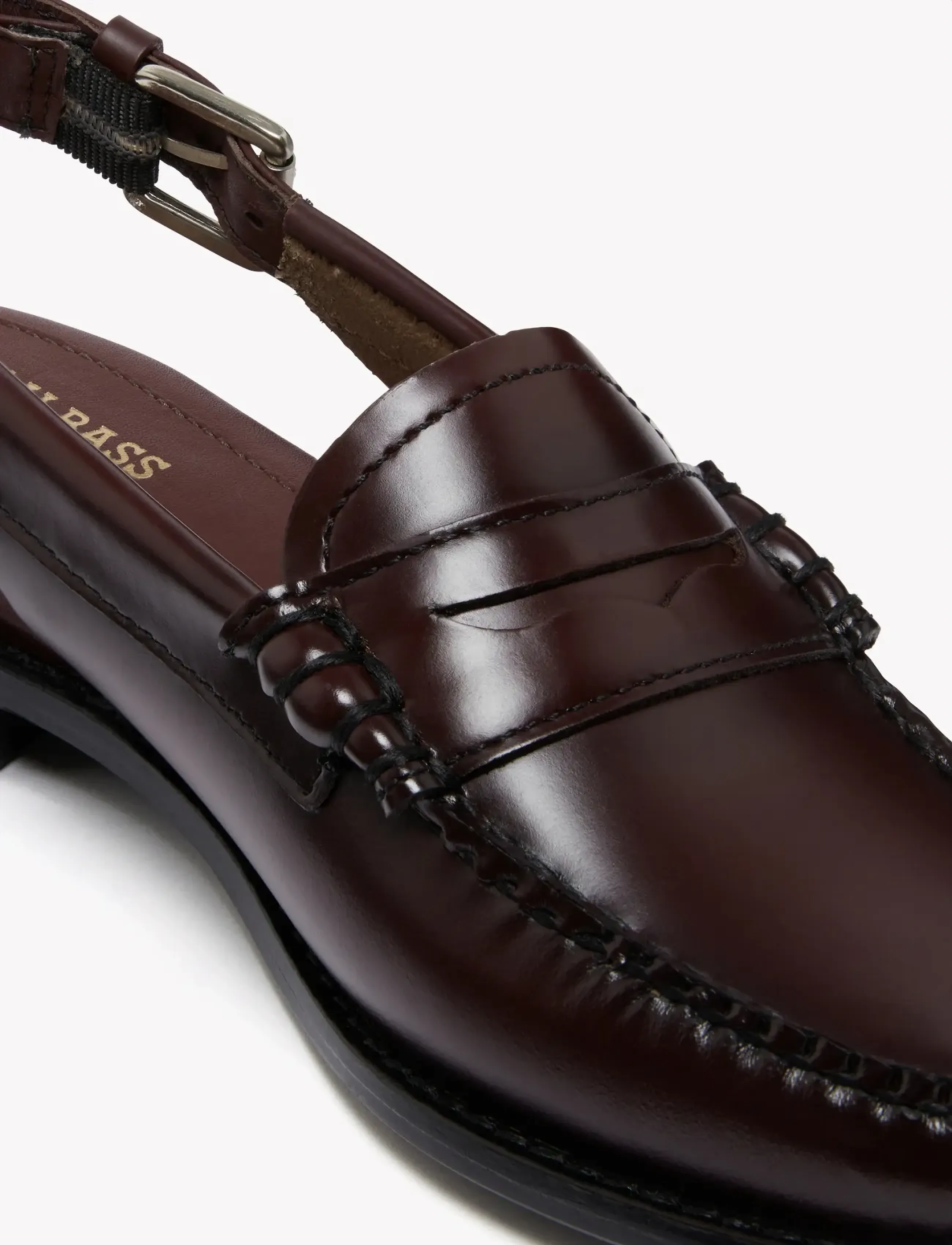 G.H. BASS - GH WEEJUN WMN PENNY SLING - modetrends - wine lthr - 4