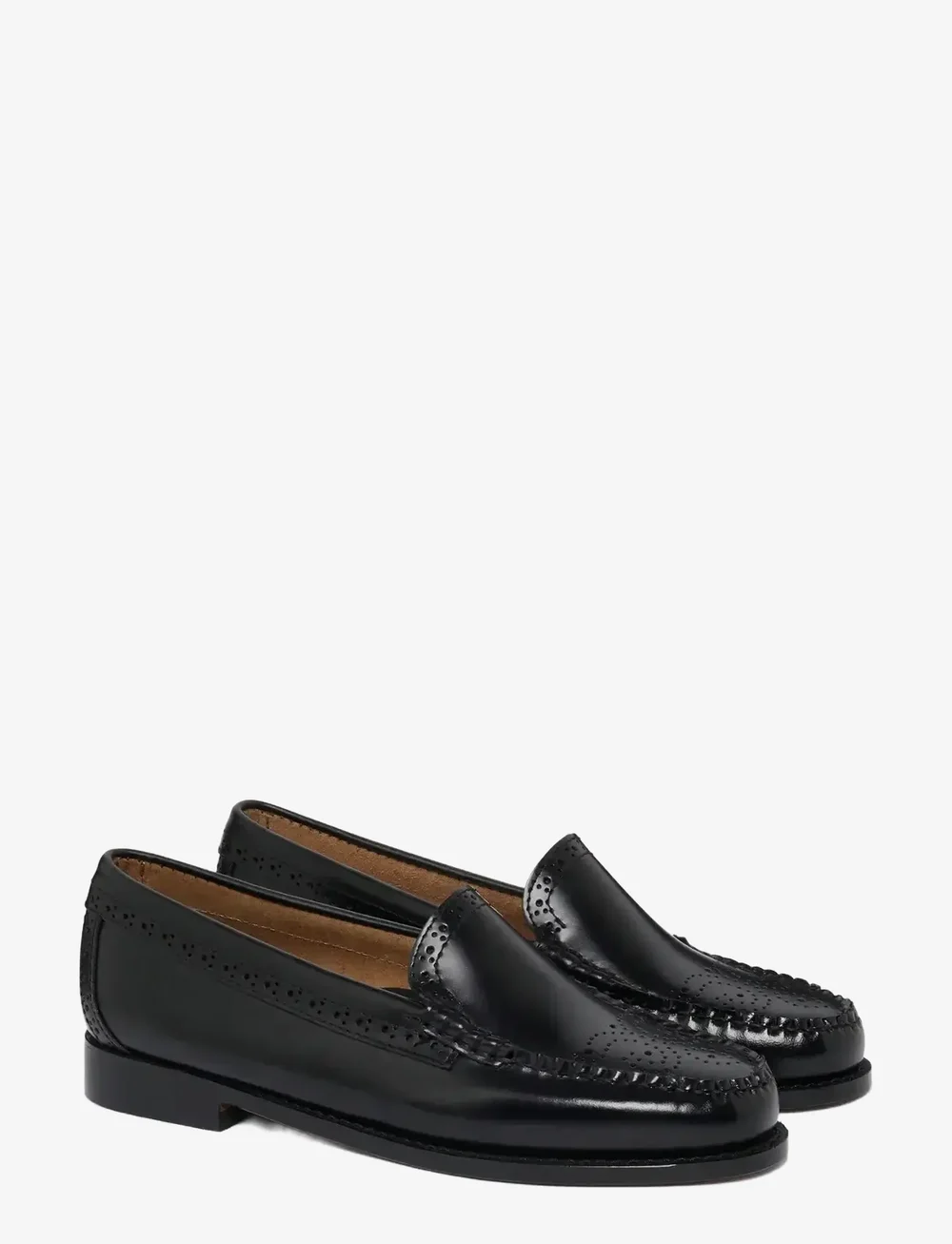 G.H. BASS - GH WEEJUN WMN VENETIAN BROGUE - special occasions - black lthr - 1