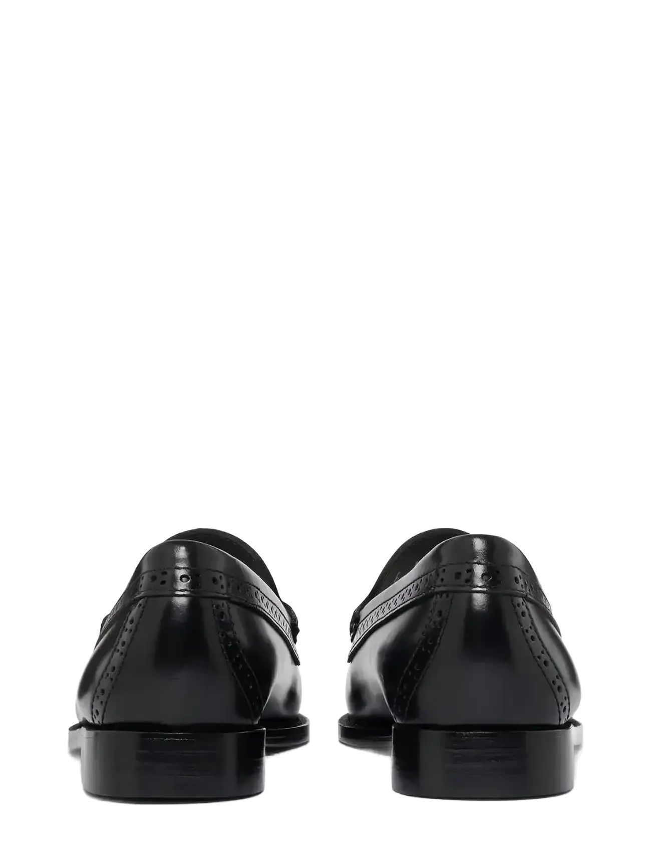 G.H. BASS - GH WEEJUN WMN VENETIAN BROGUE - loafers - black lthr - 5