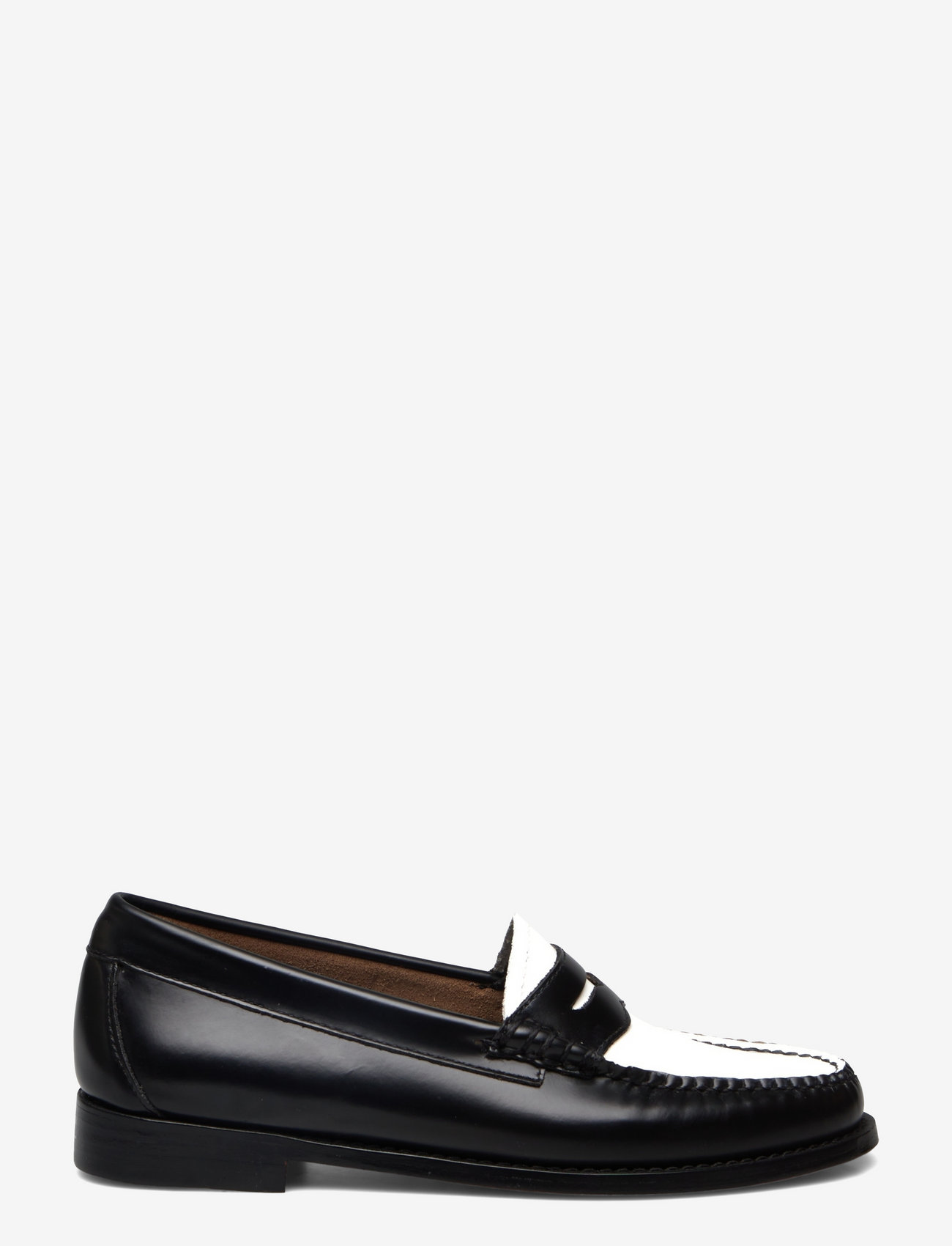 G.H. BASS - GH WEEJUN WMN PENNY - black & white lthr - 1