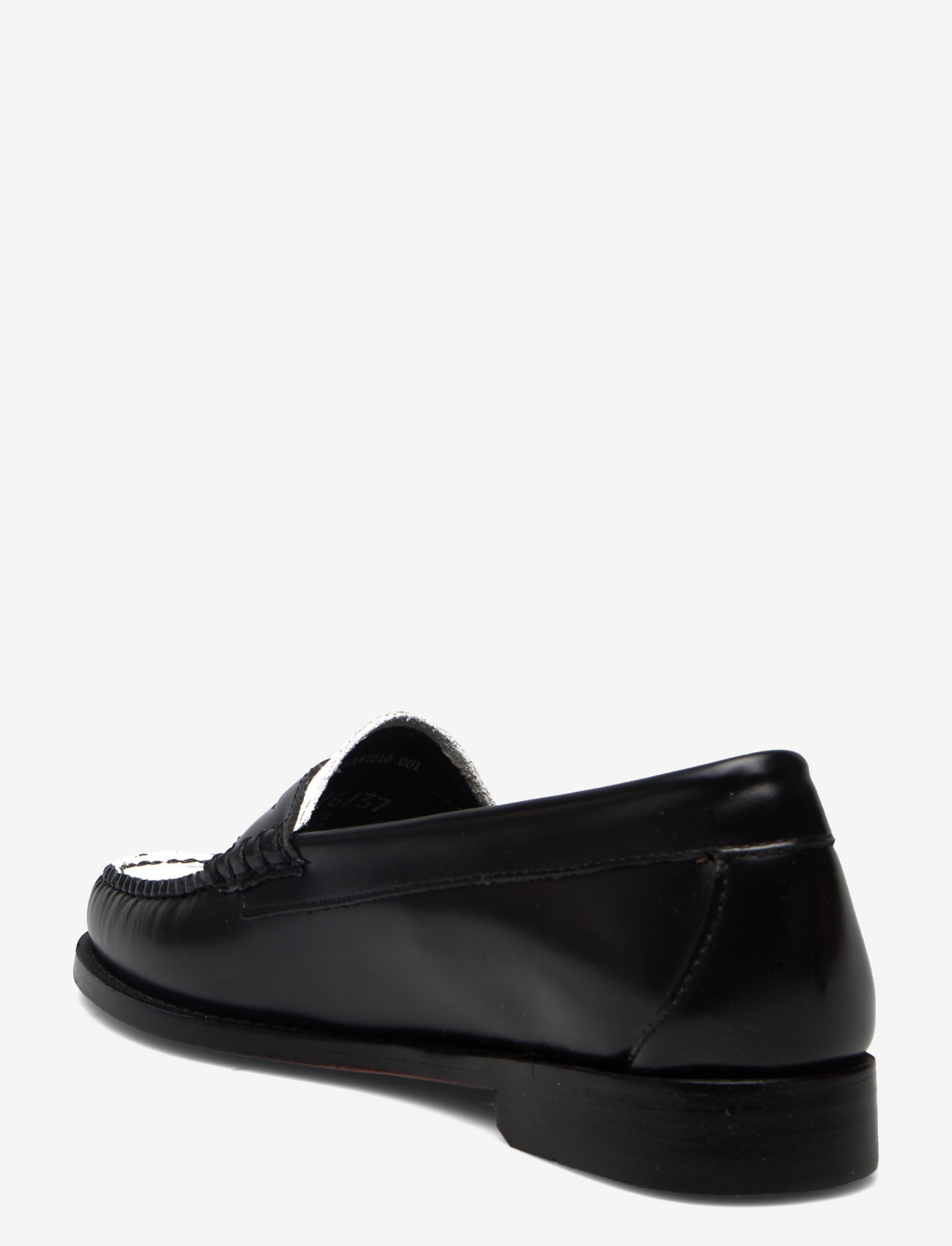 G.H. BASS - GH WEEJUN WMN PENNY - black & white lthr - 2