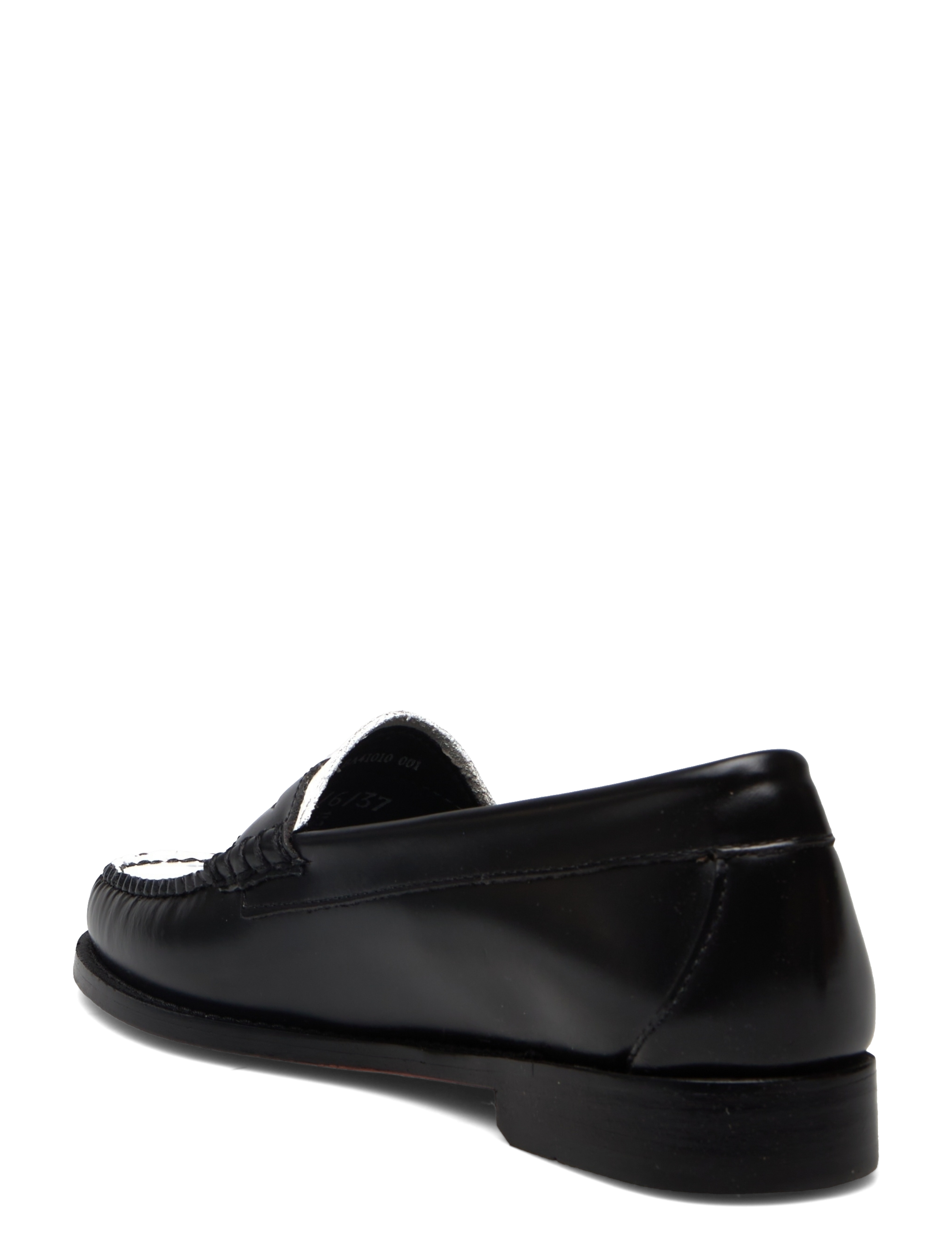 G.H. BASS - GH WEEJUN WMN PENNY - modetrends - black & white lthr - 2