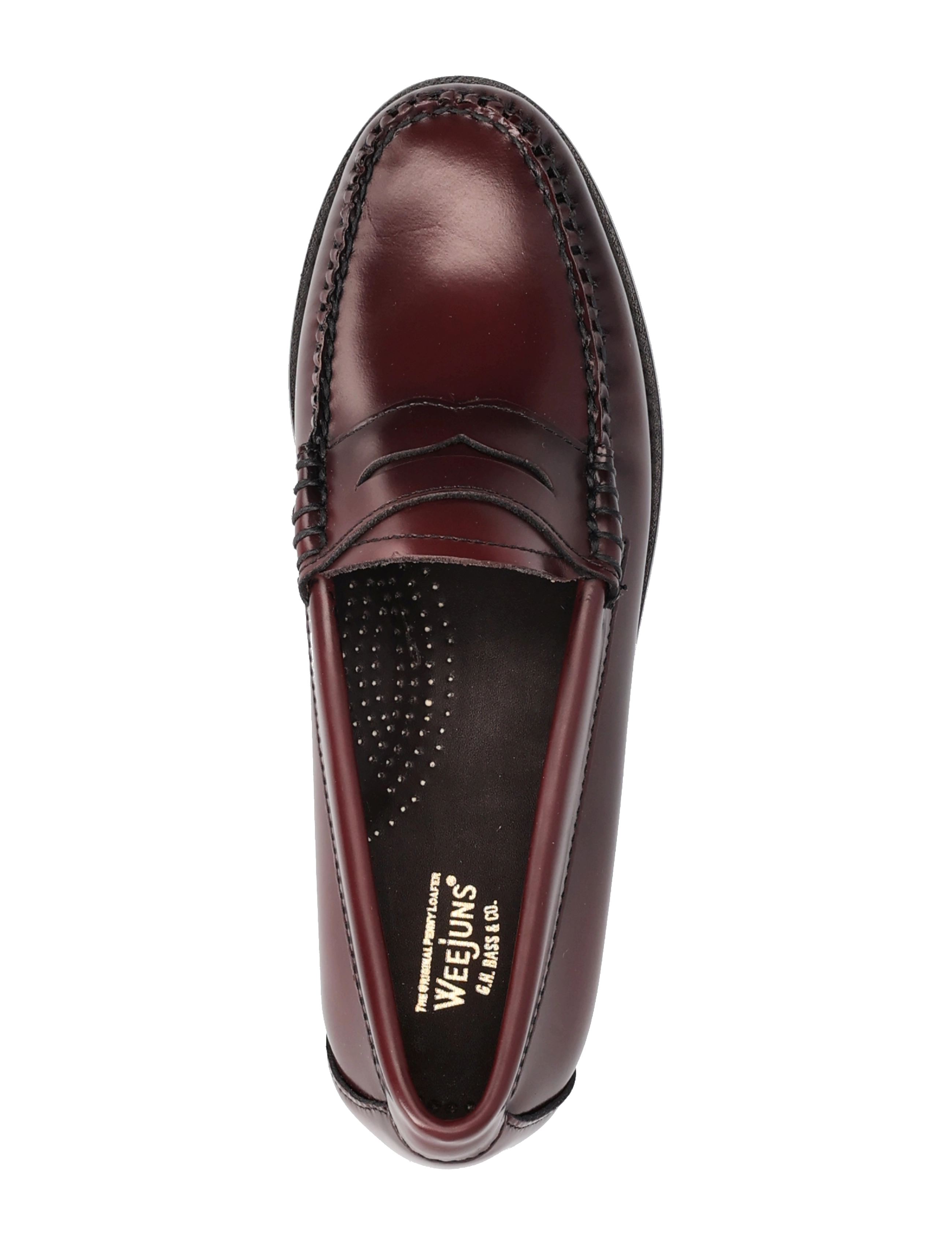 G.H. BASS - GH WEEJUN WMN PENNY - mode trends - wine lthr - 3