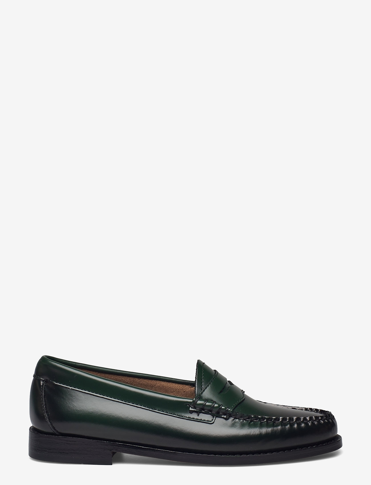 G.H. BASS - GH WEEJUN WMN PENNY BURNISH - dark green lthr - 1
