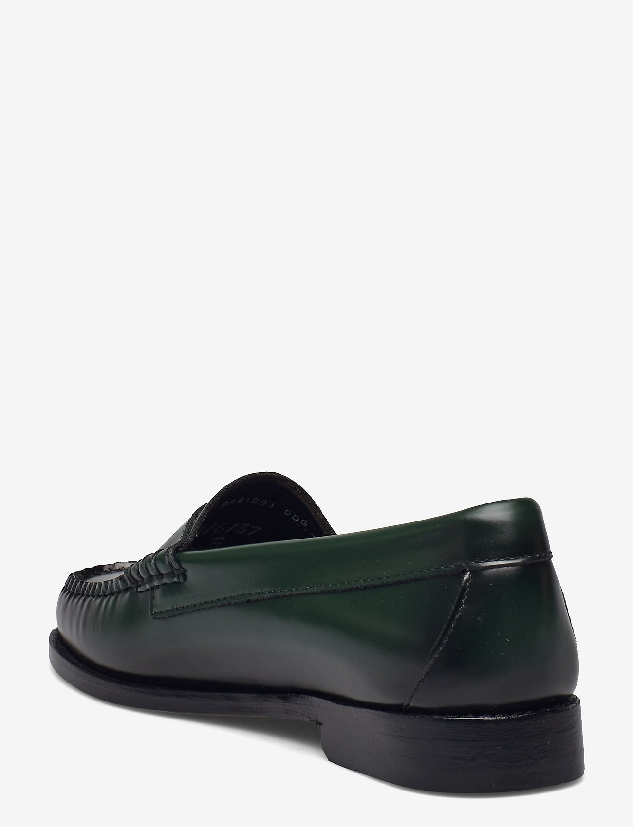 G.H. BASS - GH WEEJUN WMN PENNY BURNISH - dark green lthr - 2