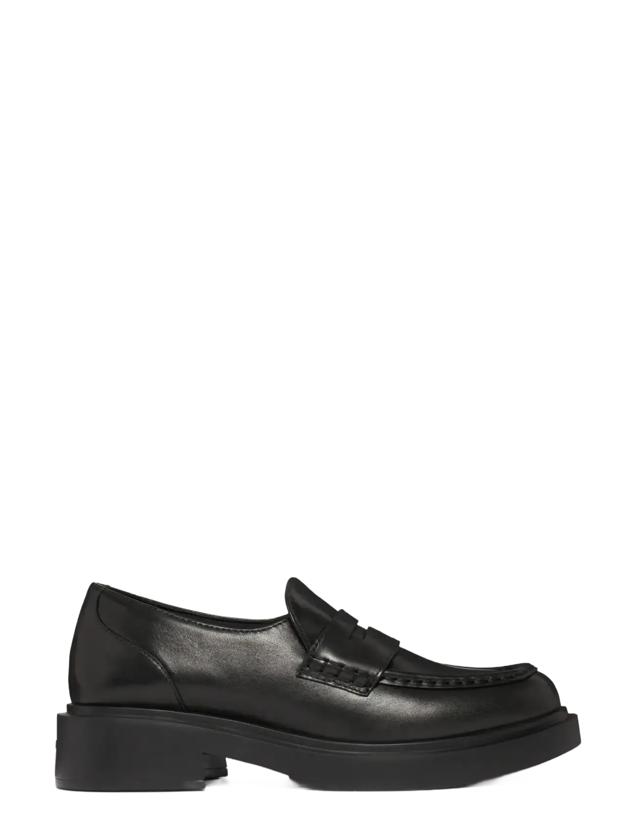 G.H. BASS Gh Albany Ii Penny, 38, Black, Loafers > Heeled Loafers, Dame