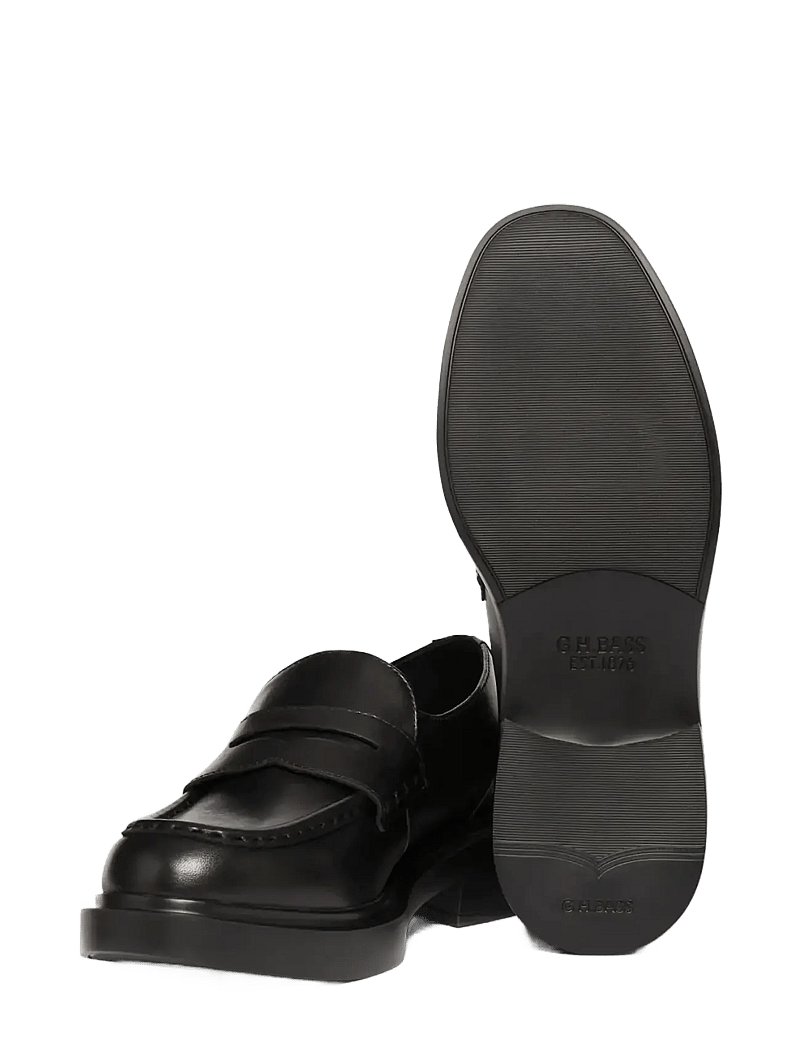 G.H. BASS - GH ALBANY II PENNY - besondere anlässe - black lthr - 2