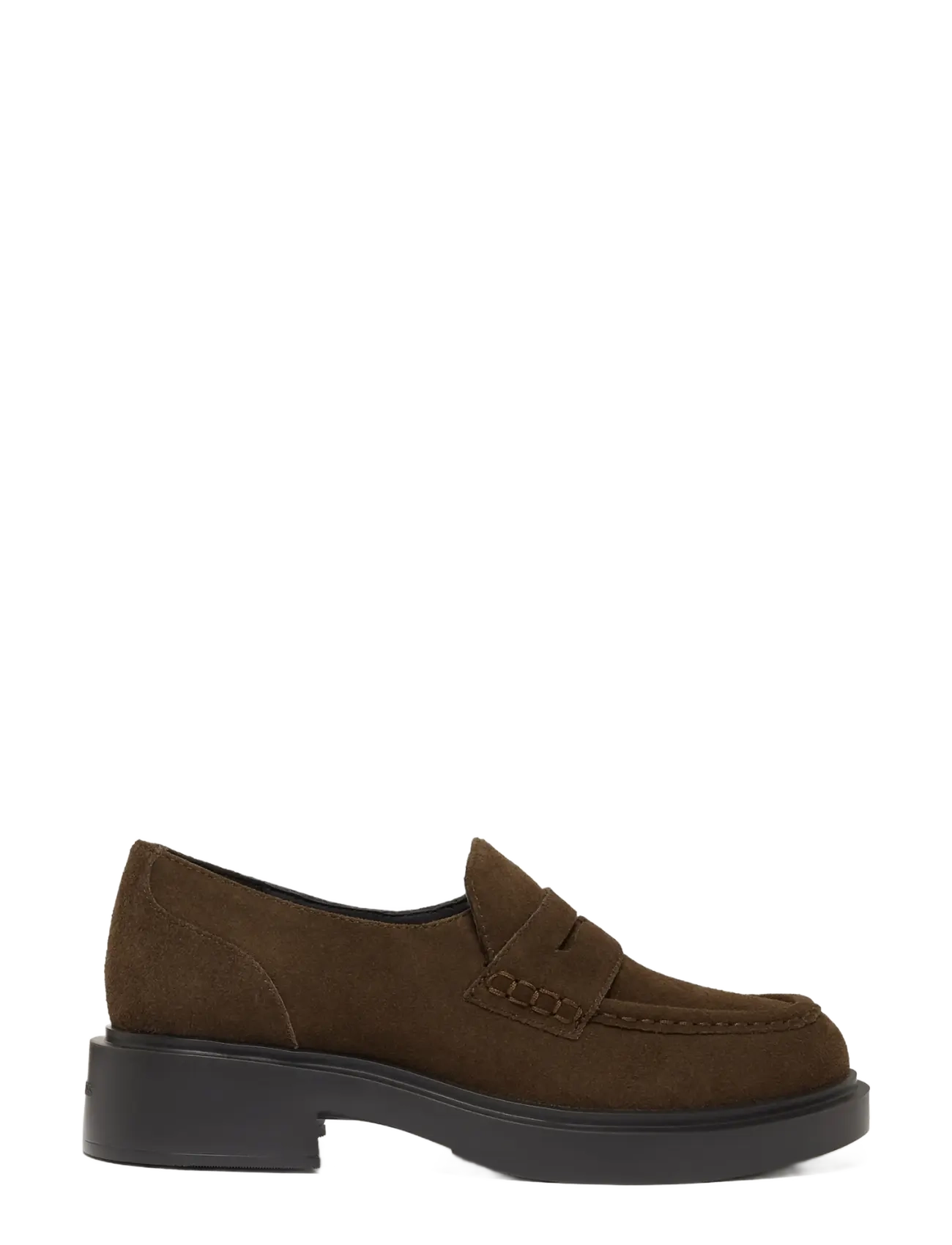 G.H. BASS GH ALBANY II PENNY SUEDE - Jalanõud - CHOCOLATE / brown
