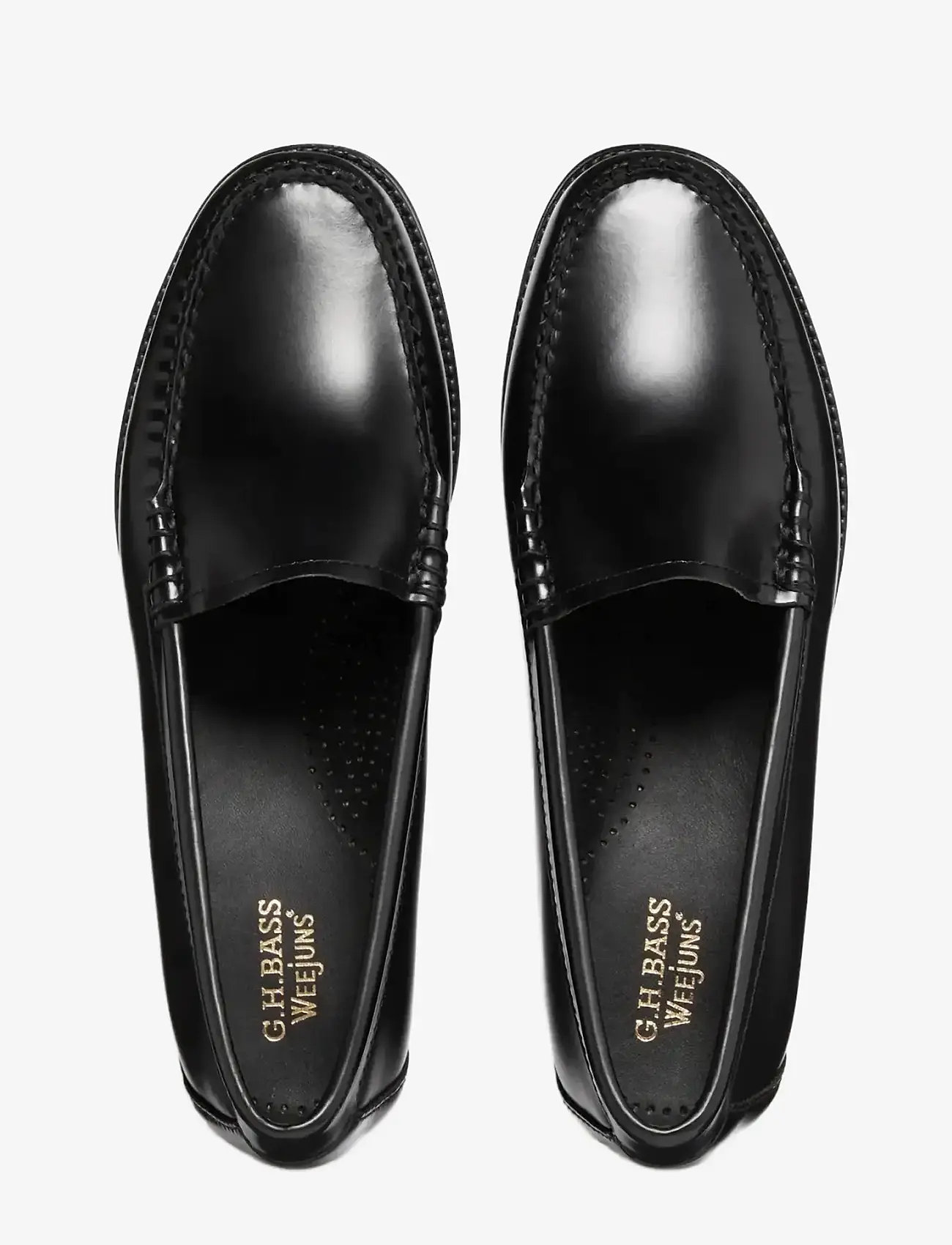 G.H. BASS - GH EASY WEEJUN VENETIAN - særlige begivenheder - black lthr - 3