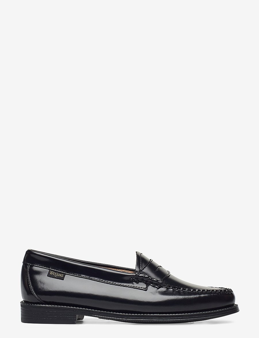 G.H. BASS - GH WEEJUN II WMN PENNY - fashion trends - black lthr - 1