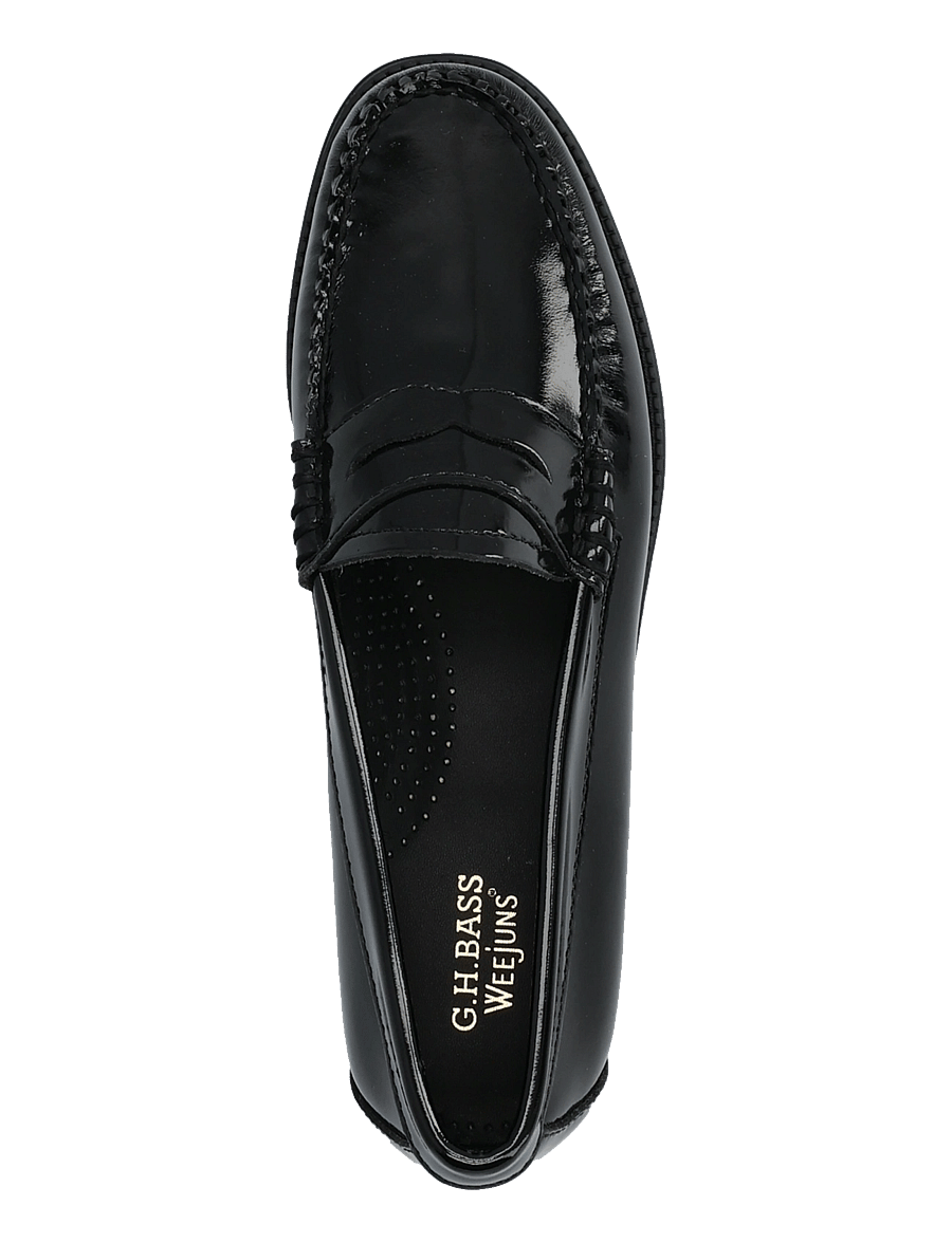 G.H. BASS - GH EASY WEEJUN PENNY SHINE - mode trends - black-patent - 3