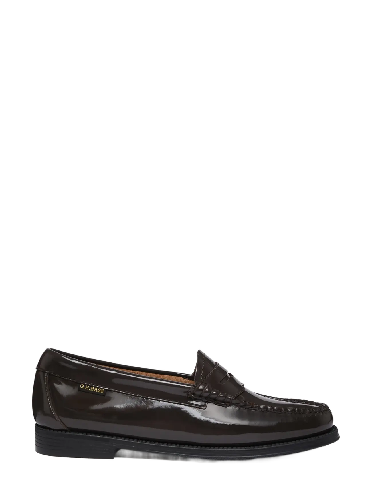 G.H. BASS GH EASY WEEJUN PENNY SHINE - Modetrends - CHOCOLATE-TEXTURED / brown