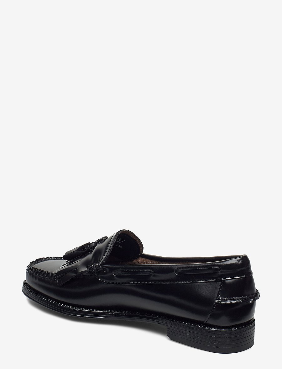 G.H. BASS - GH WEEJUN II WMN ESTHER KILTIE - mode trends - black lthr - 2