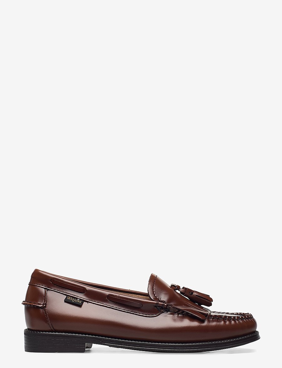 G.H. BASS - GH WEEJUN II WMN ESTHER KILTIE - modetrends - cognac lthr - 1