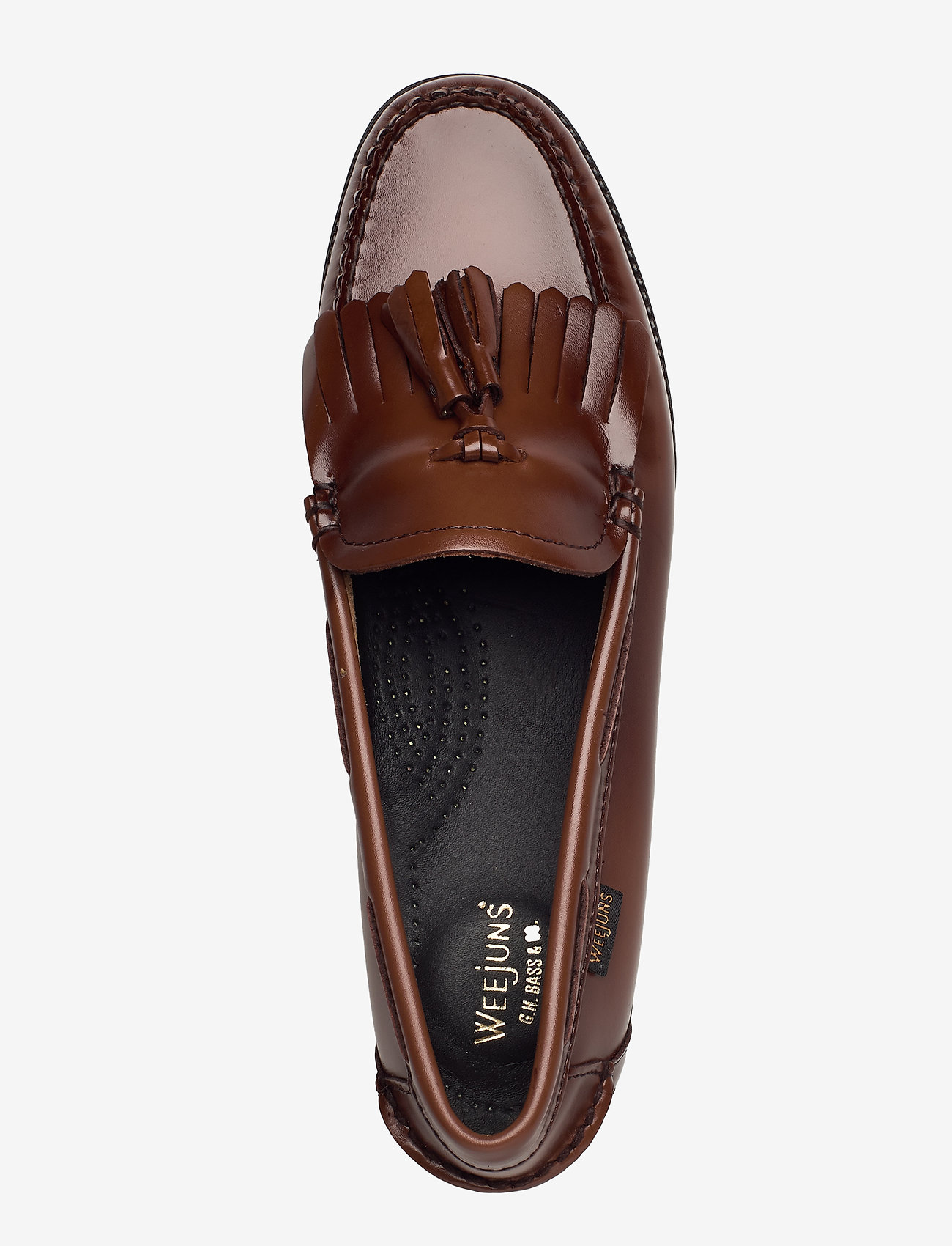 G.H. BASS - GH WEEJUN II WMN ESTHER KILTIE - speciella tillfällen - cognac lthr - 3