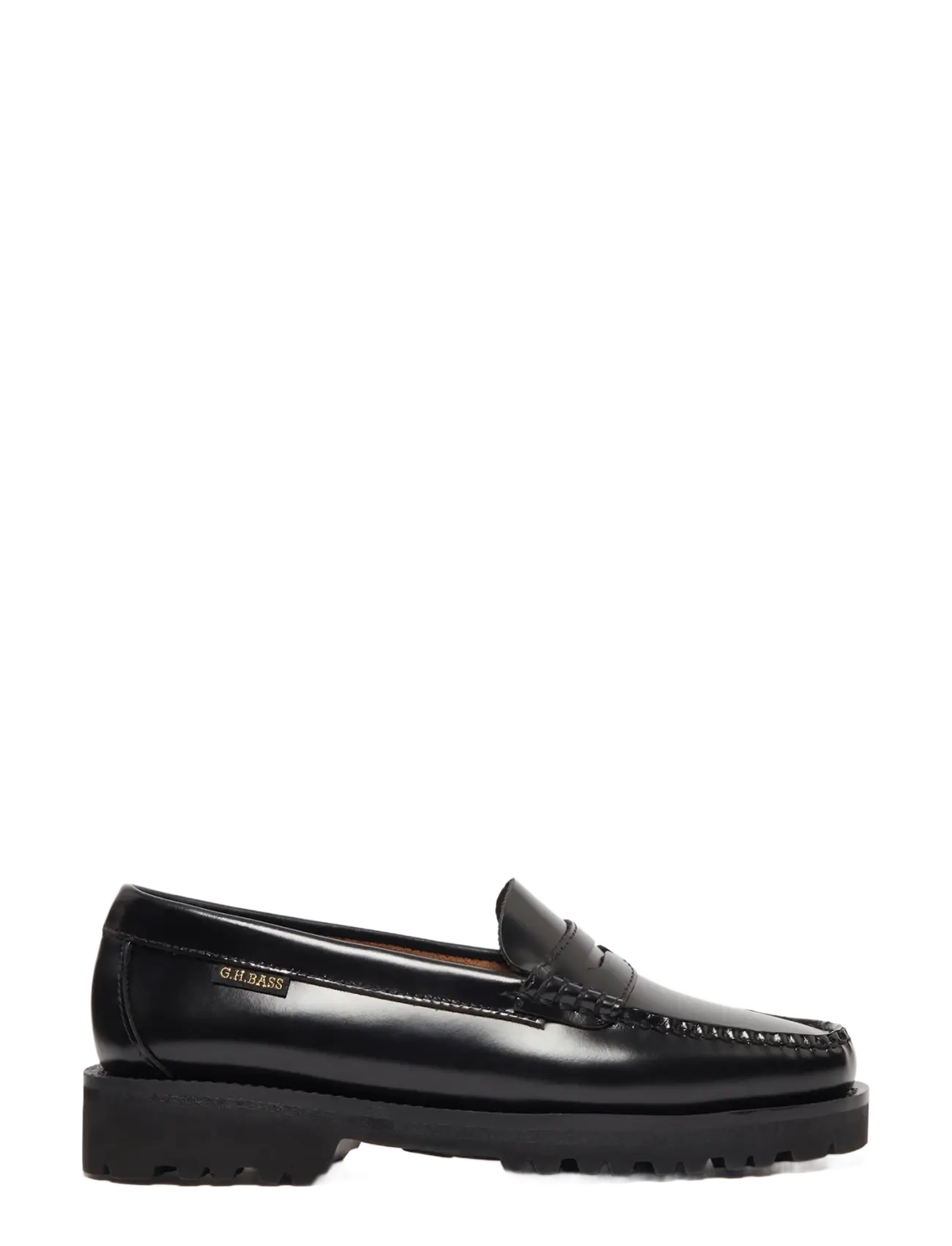 G.H. BASS GH WEEJUN LUG PENNY II - Modetrends - BLACK / black