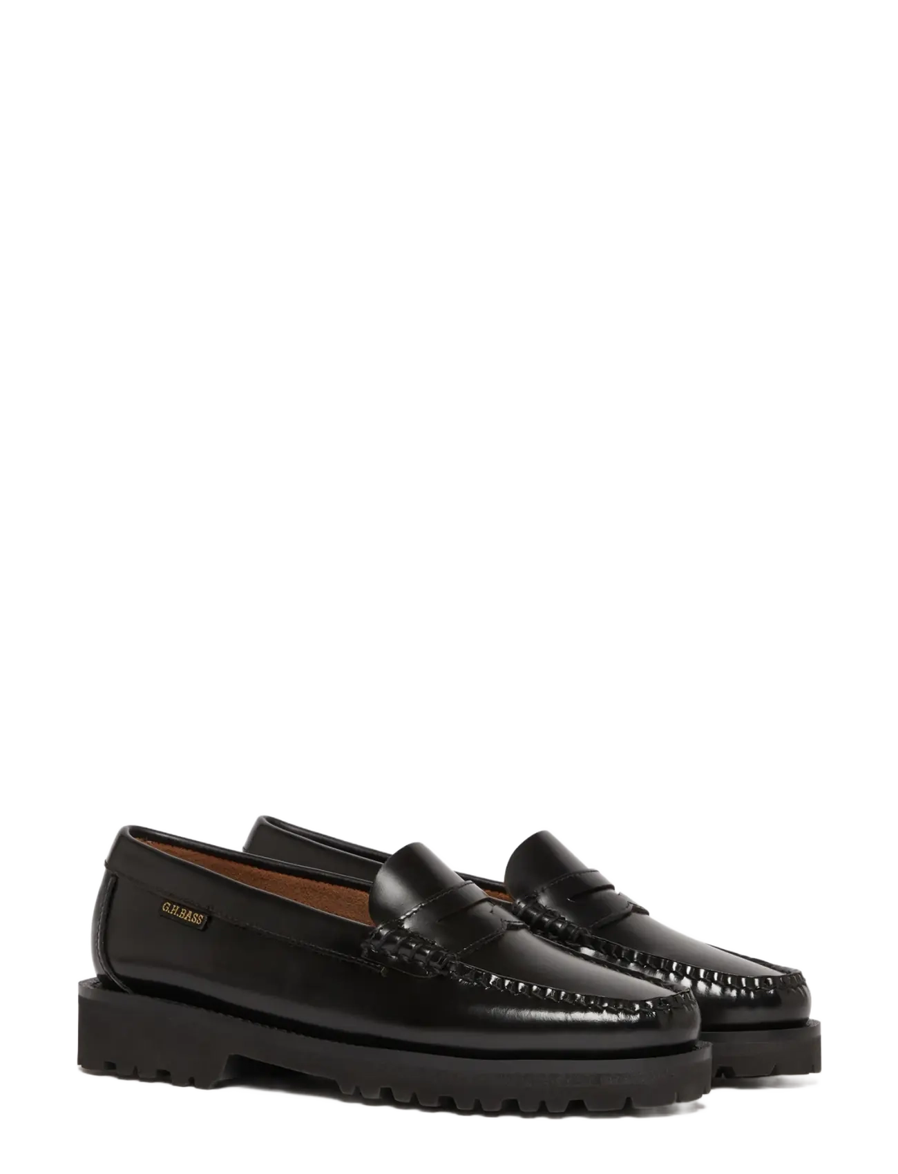 G.H. BASS - GH WEEJUN LUG PENNY II - modetrends - black - 1