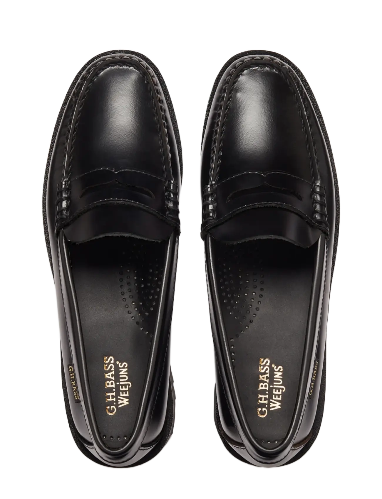 G.H. BASS - GH WEEJUN LUG PENNY II - modetrends - black - 2