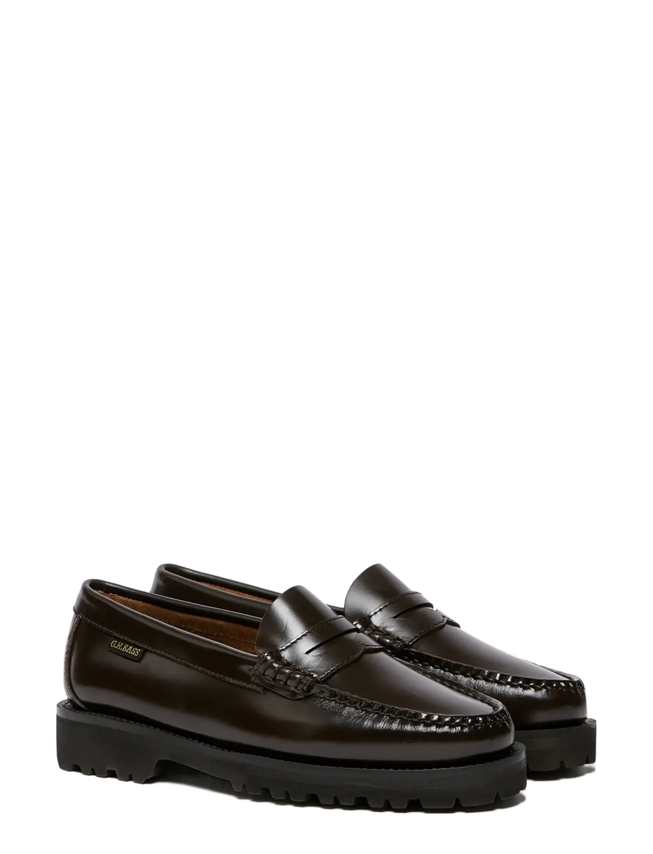 G.H. BASS - GH WEEJUN LUG PENNY II - modetrends - chocolate - 1