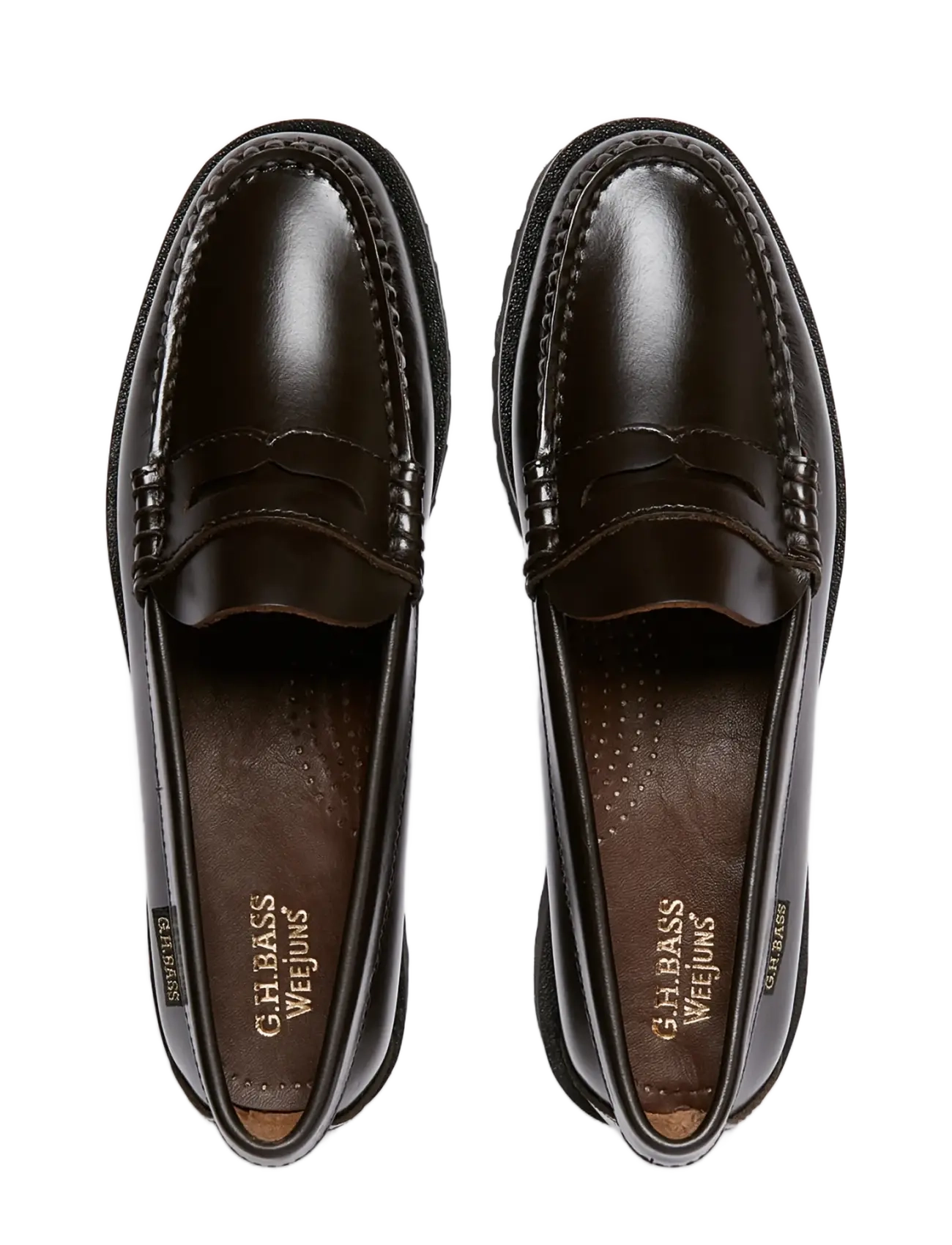G.H. BASS - GH WEEJUN LUG PENNY II - modetrends - chocolate - 2
