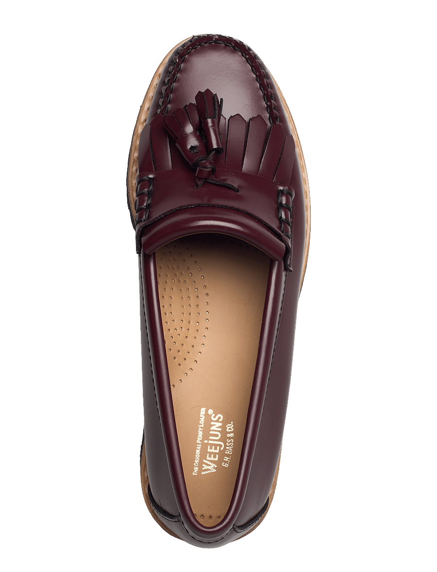 G.H. BASS - GH WEEJUN 90 ESTHER KILTIE - modetrends - wine lthr - 3