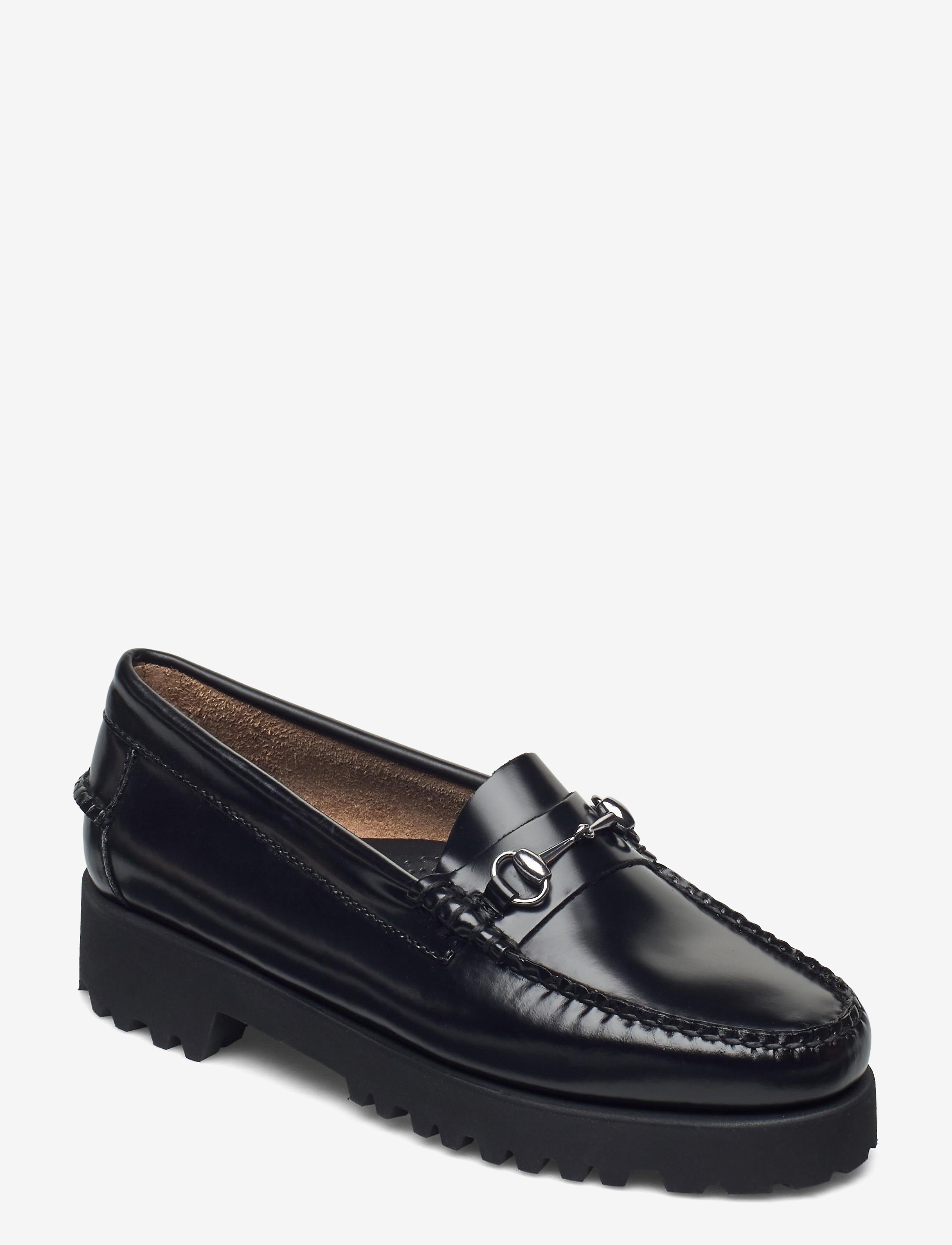 G.H. BASS GH WEEJUN 90 LIANNA LTHR - Sko - BLACK LTHR / black