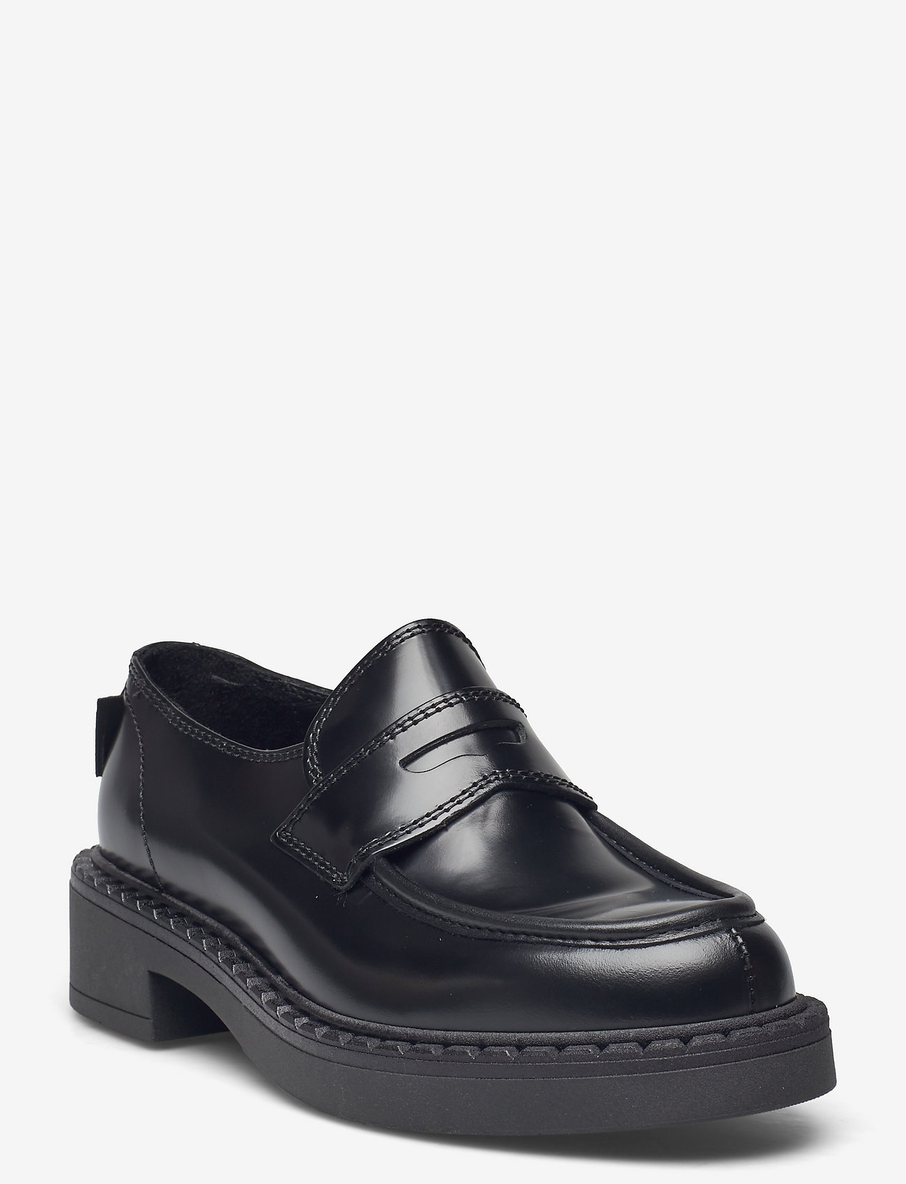 G.H. BASS - GH ALBANY II SADDLE LOAFER - loafers - black - 0