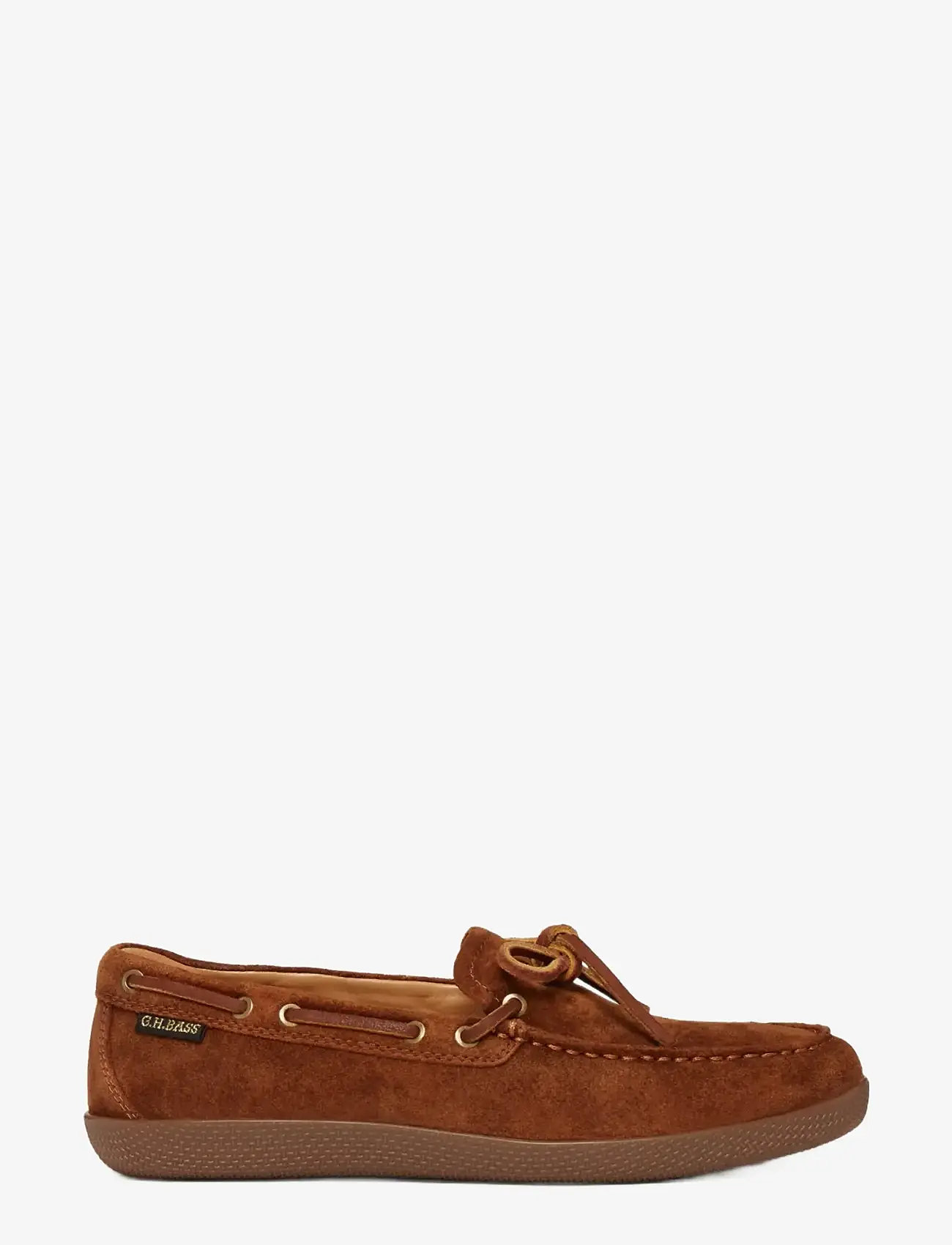 G.H. BASS - GH WILTON DRIVER DECKER - purjekingad - mid brown suede - 0