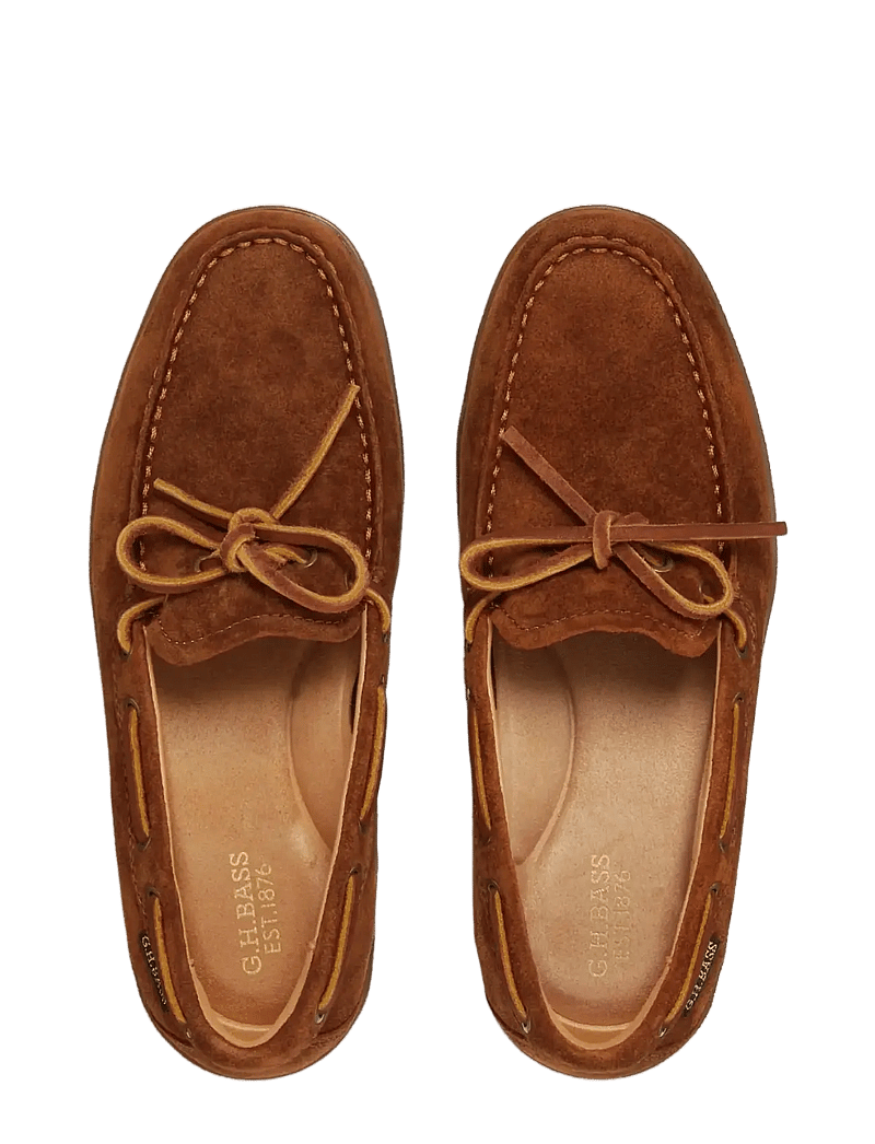 G.H. BASS - GH WILTON DRIVER DECKER - bootsschuhe - mid brown suede - 3