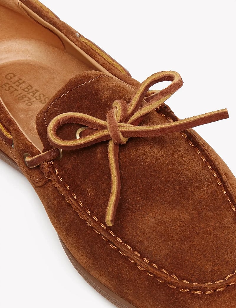 G.H. BASS - GH WILTON DRIVER DECKER - bootsschuhe - mid brown suede - 4