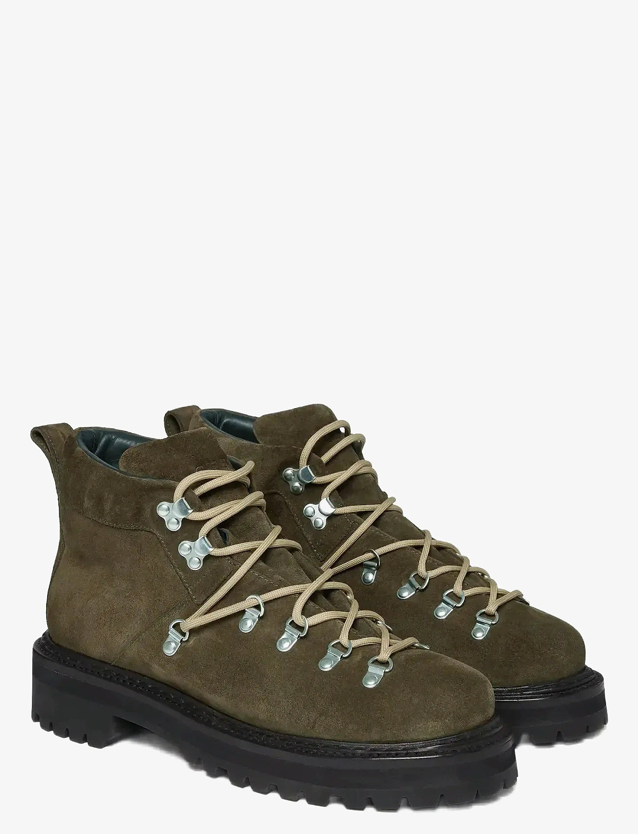 G.H. BASS - GH MASON ALPINE - støvler med snøre - combat suede - 1