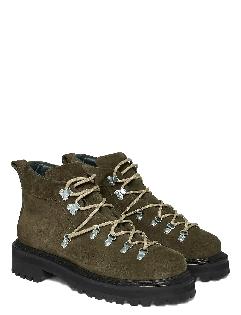 G.H. BASS - GH MASON ALPINE - støvler med snøre - combat suede - 1