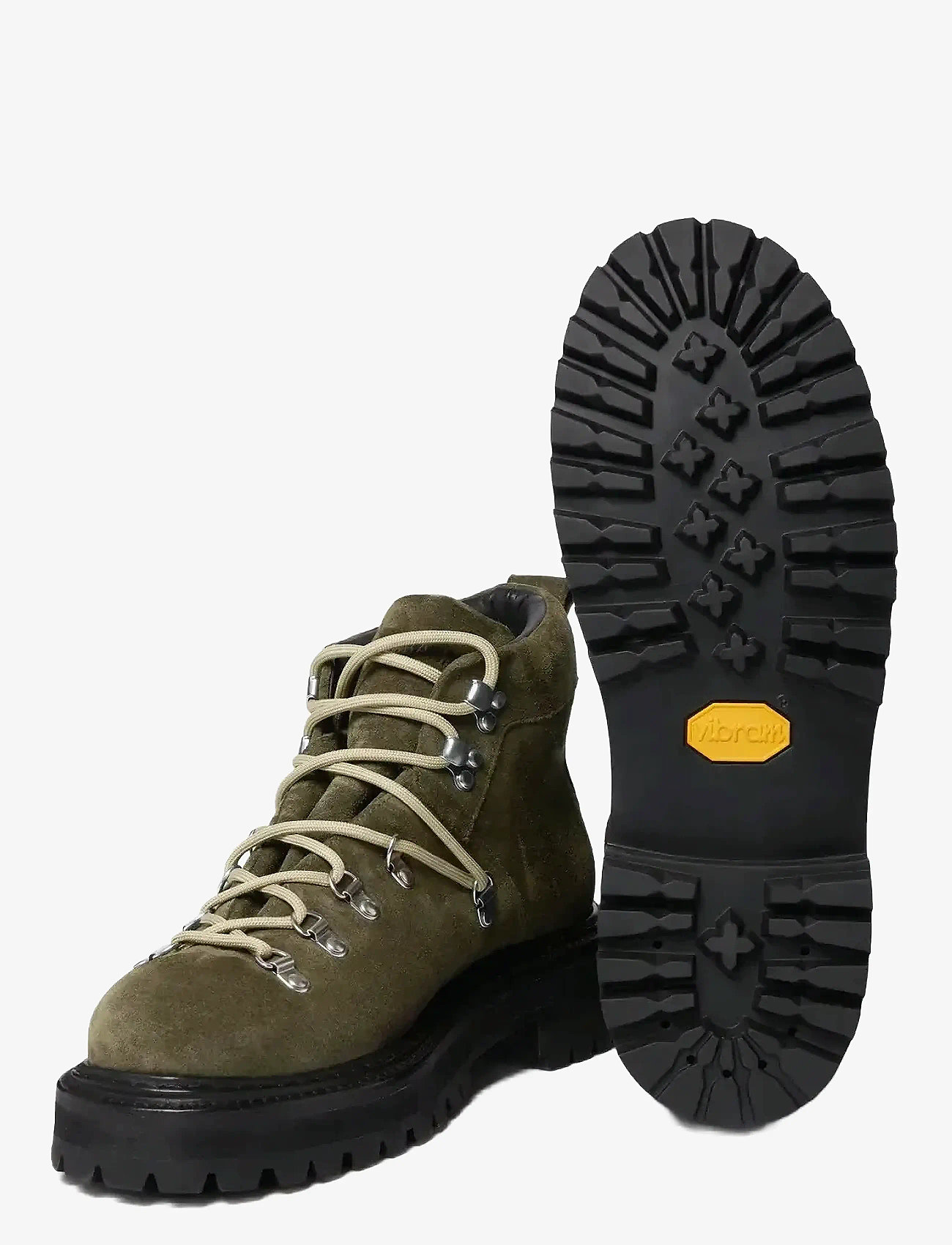 G.H. BASS - GH MASON ALPINE - støvler med snøre - combat suede - 2