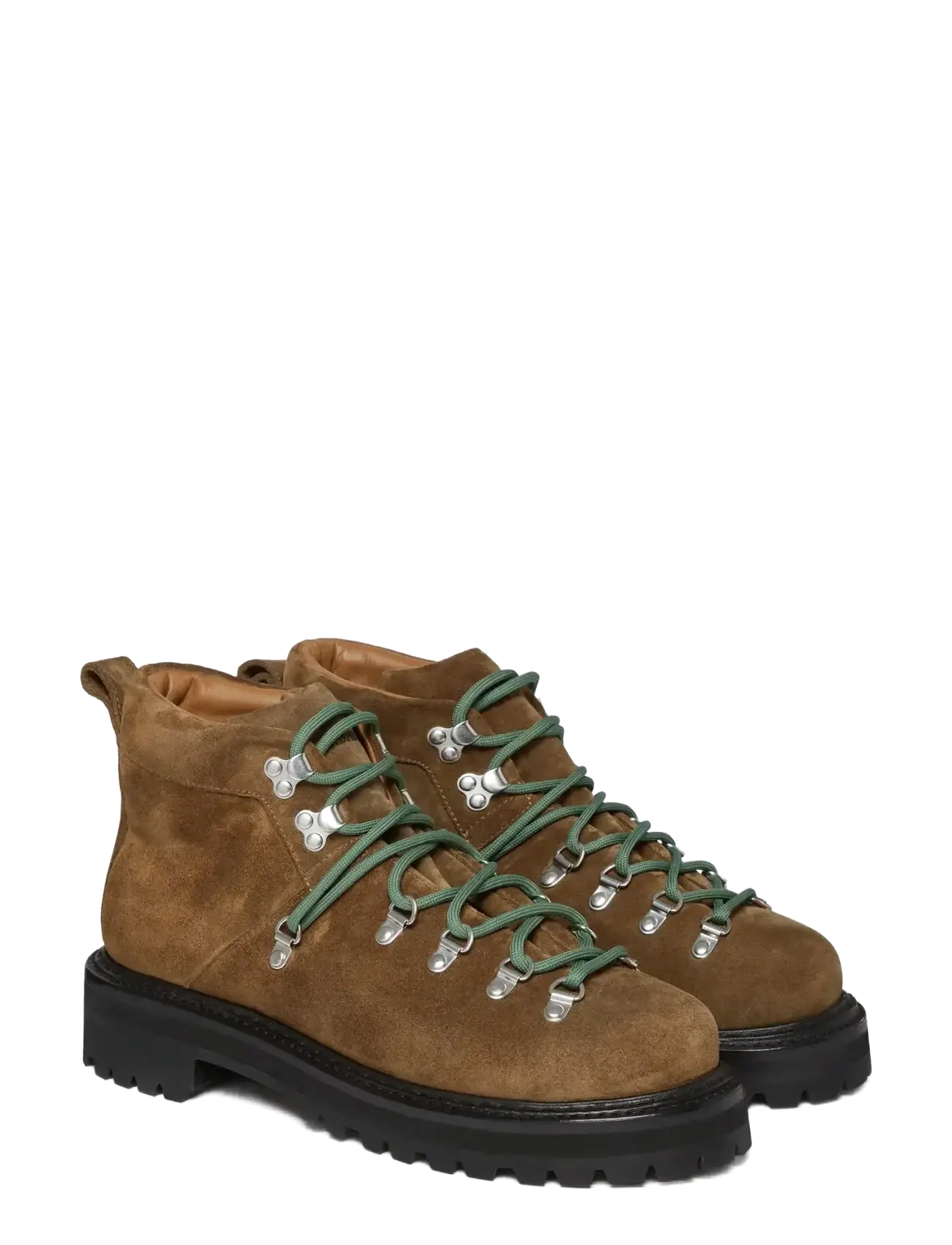 G.H. BASS - GH MASON ALPINE - laced boots - mid brown suede - 1
