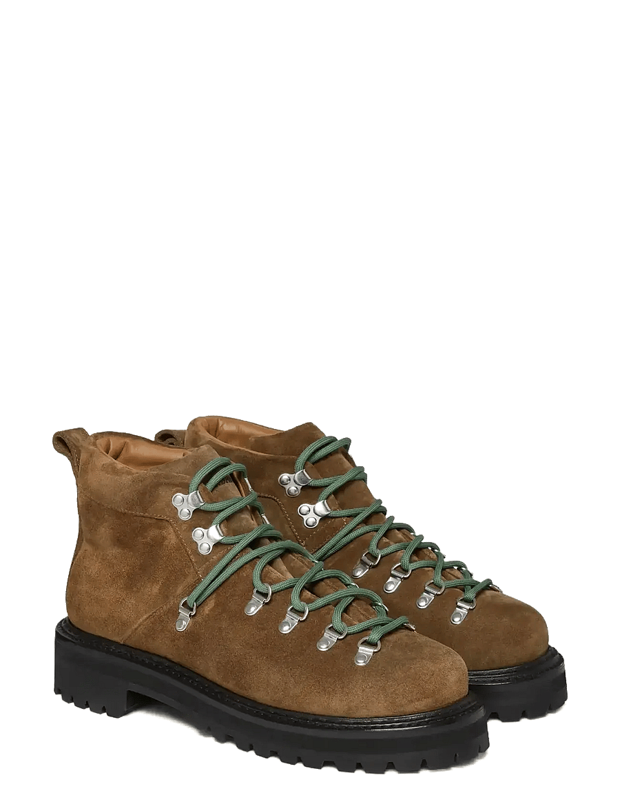 G.H. BASS - GH MASON ALPINE - bottes lacées - mid brown suede - 1