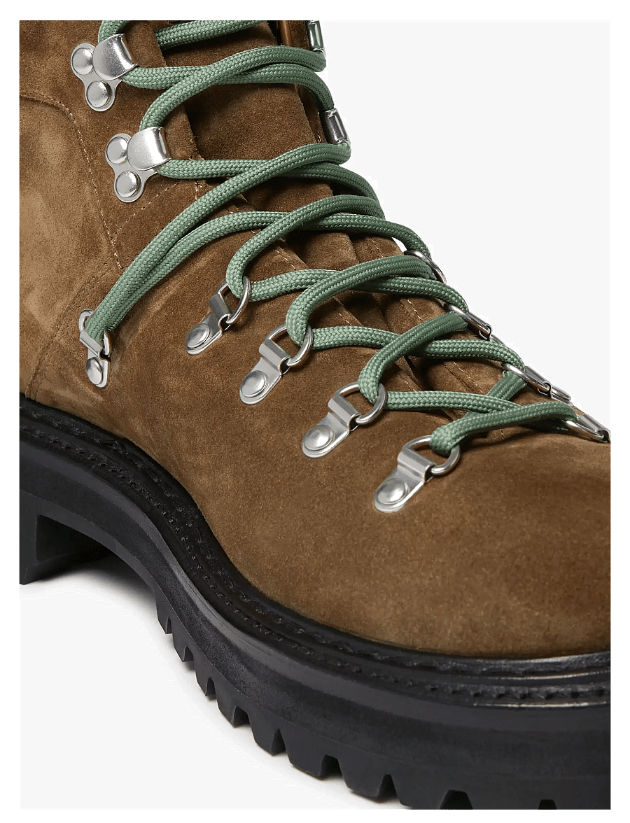 G.H. BASS - GH MASON ALPINE - bottes lacées - mid brown suede - 3