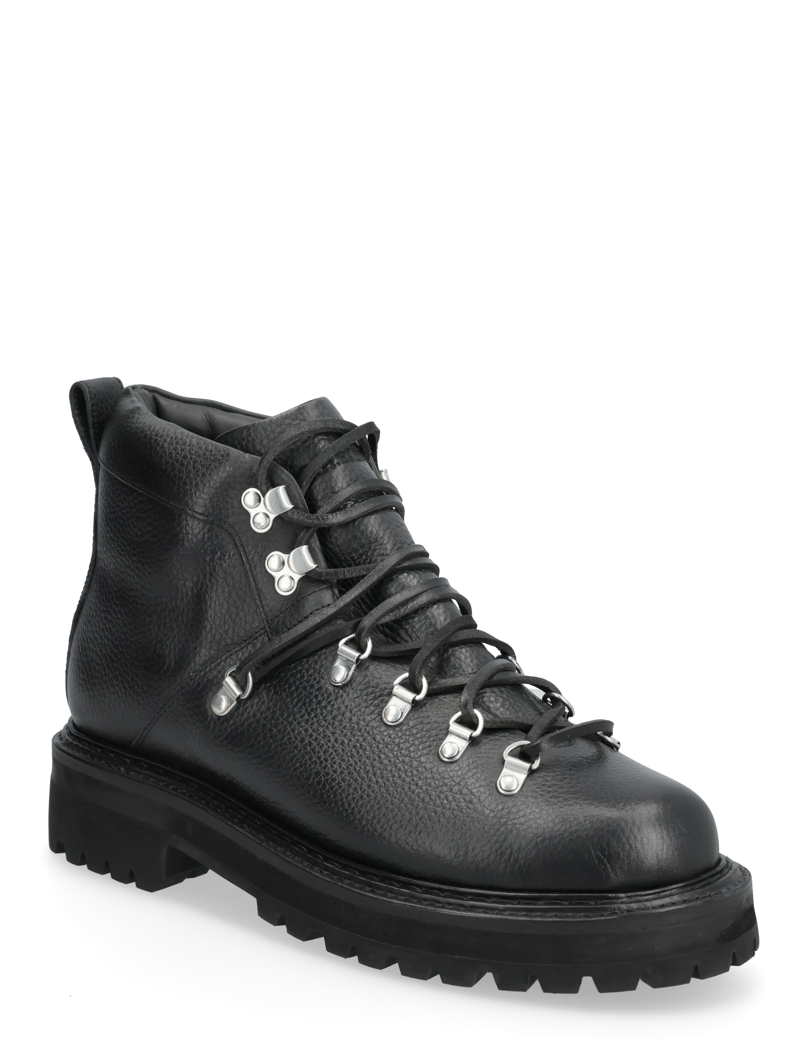 G.H. BASS GH MASON ALPINE BOOT - Saapad - BLACK TEXTURED LTHR / black