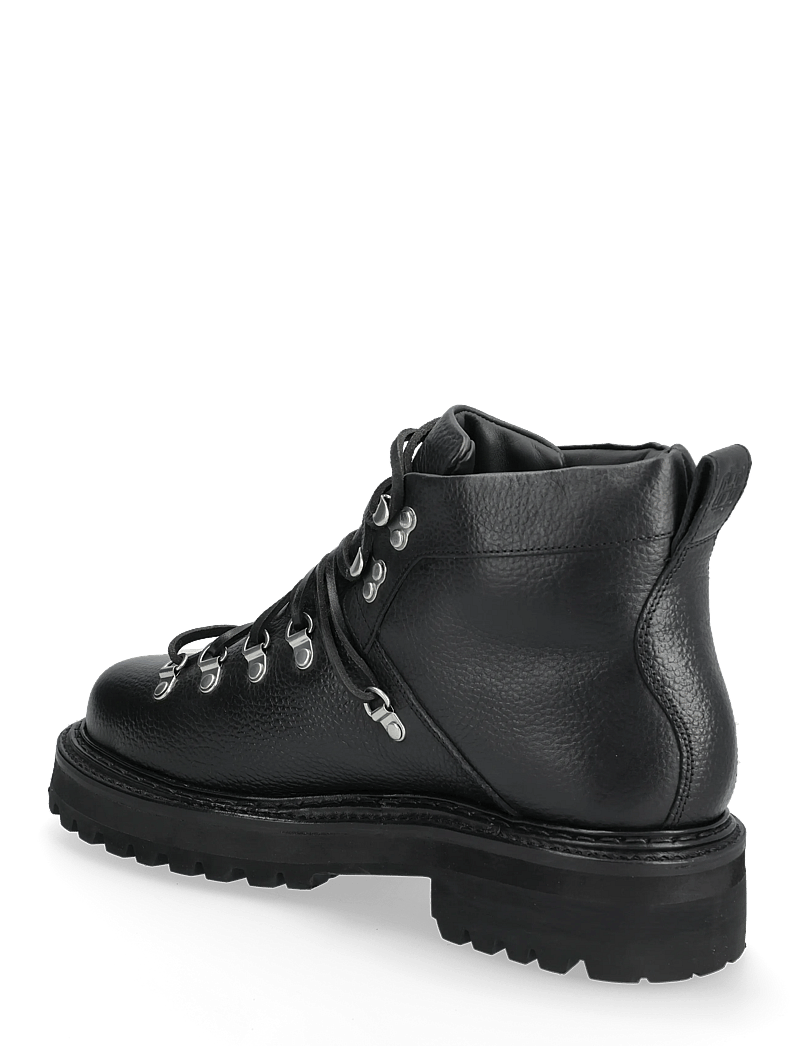 G.H. BASS - GH MASON ALPINE BOOT - schnürboots - black textured lthr - 2