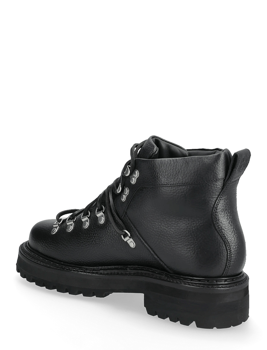 G.H. BASS - GH MASON ALPINE BOOT - schnürstiefel - black textured lthr - 2