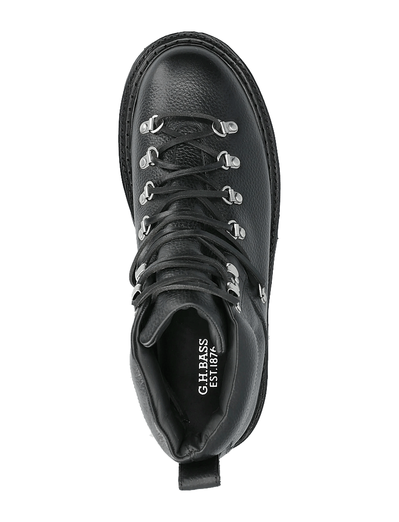 G.H. BASS - GH MASON ALPINE BOOT - schnürboots - black textured lthr - 3
