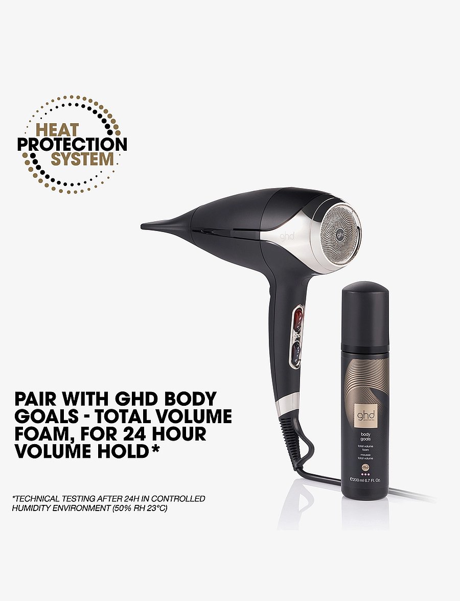 ghd - ghd Helios - Hair Dryer Black - hårtørrere - black - 5