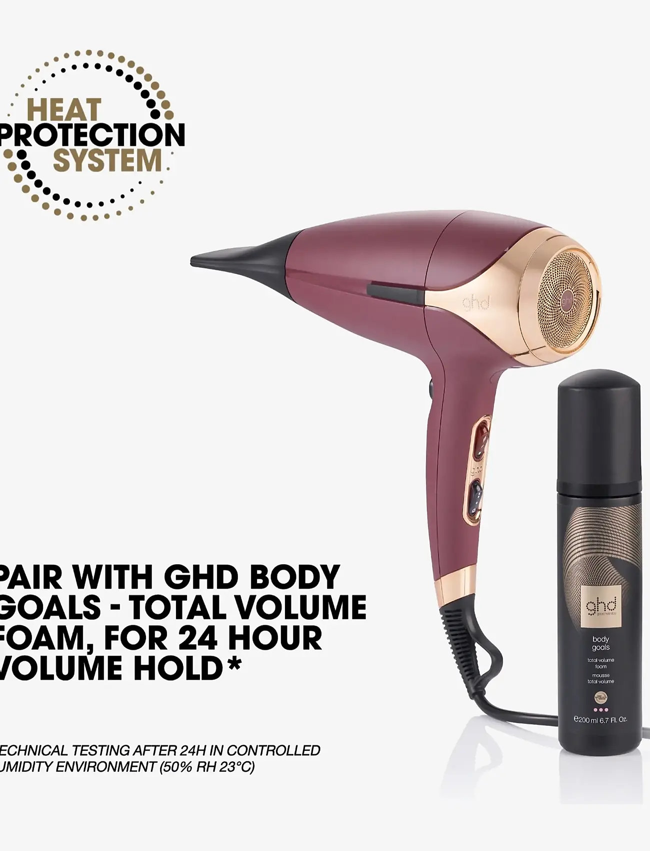 ghd - ghd Helios Plum - stylingverktyg - plum - 3