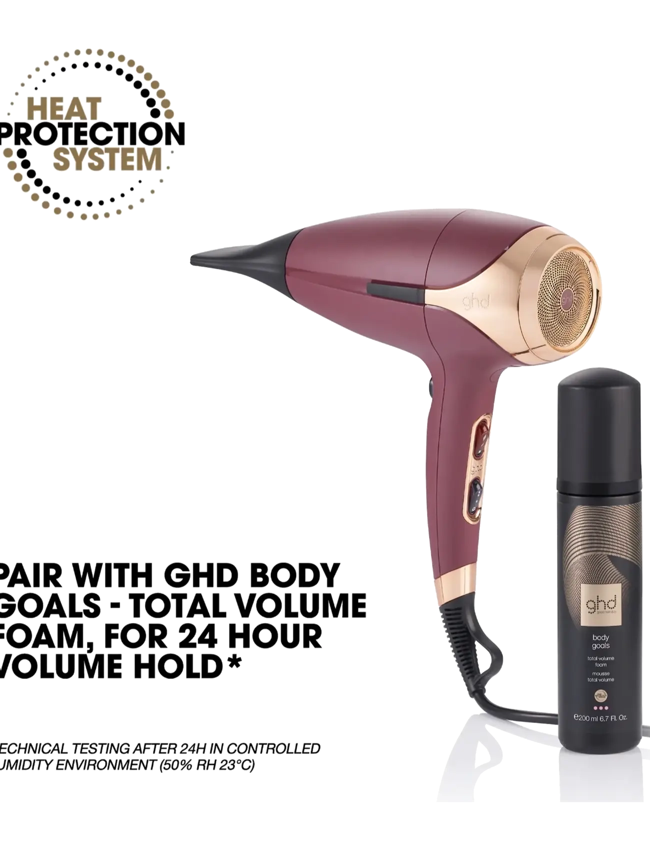 ghd - ghd Helios Plum - hiustenkuivaajat - plum - 3