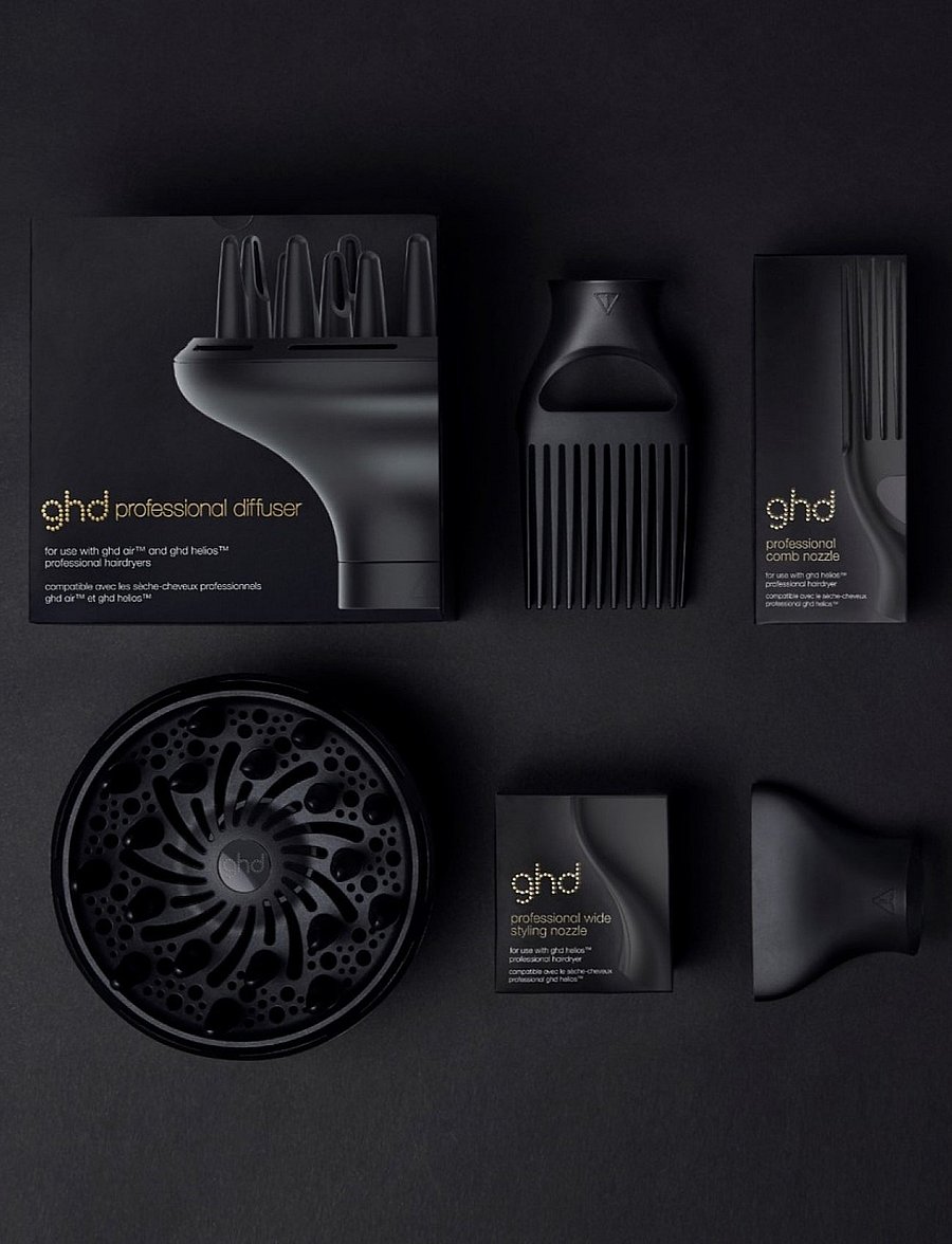 ghd - ghd Professional Comb Nozzle - föönid - black - 3