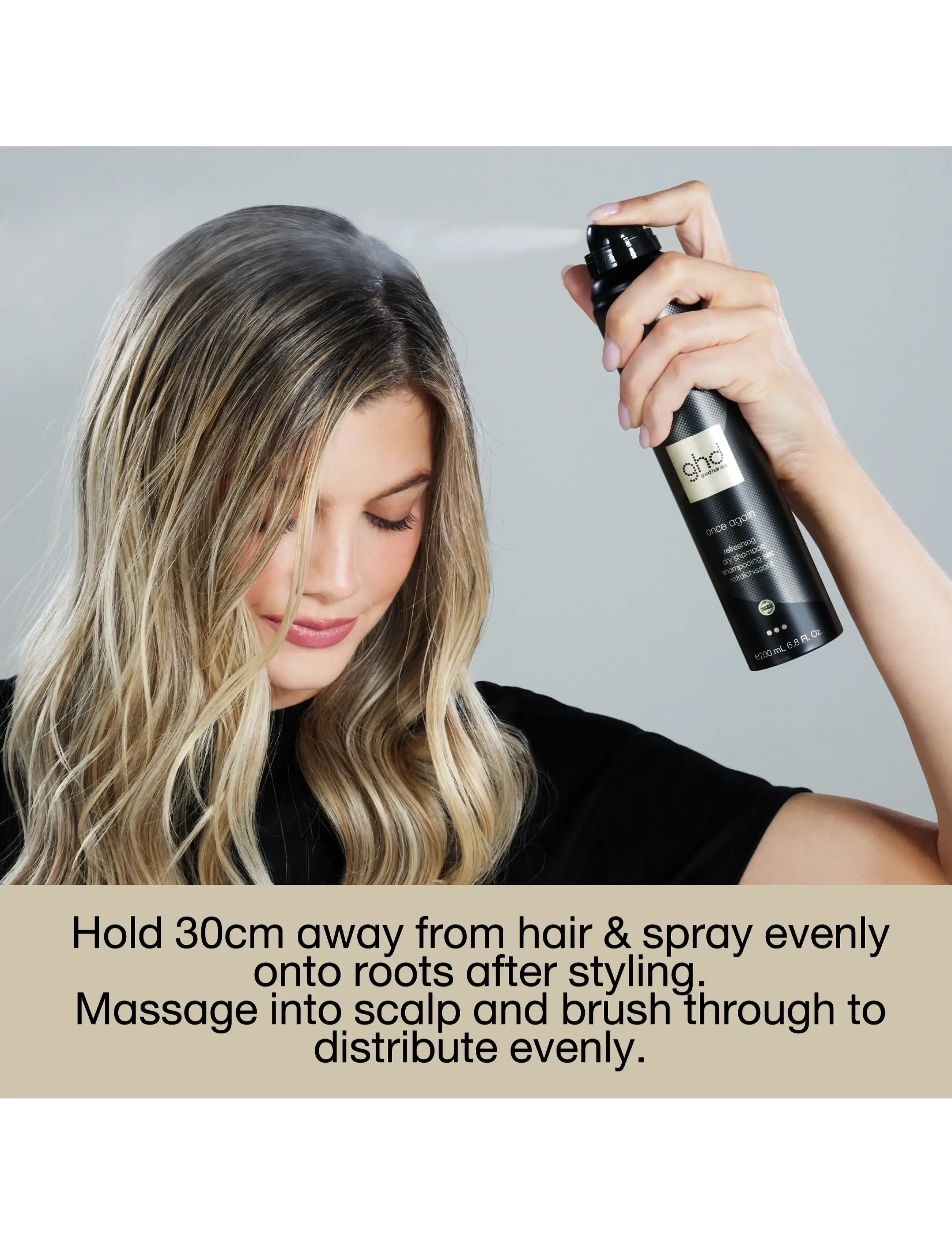 ghd - ghd Once Again - Lightweight Refresh Dry Shampoo 200ml - kuivšampoon - no color - 5