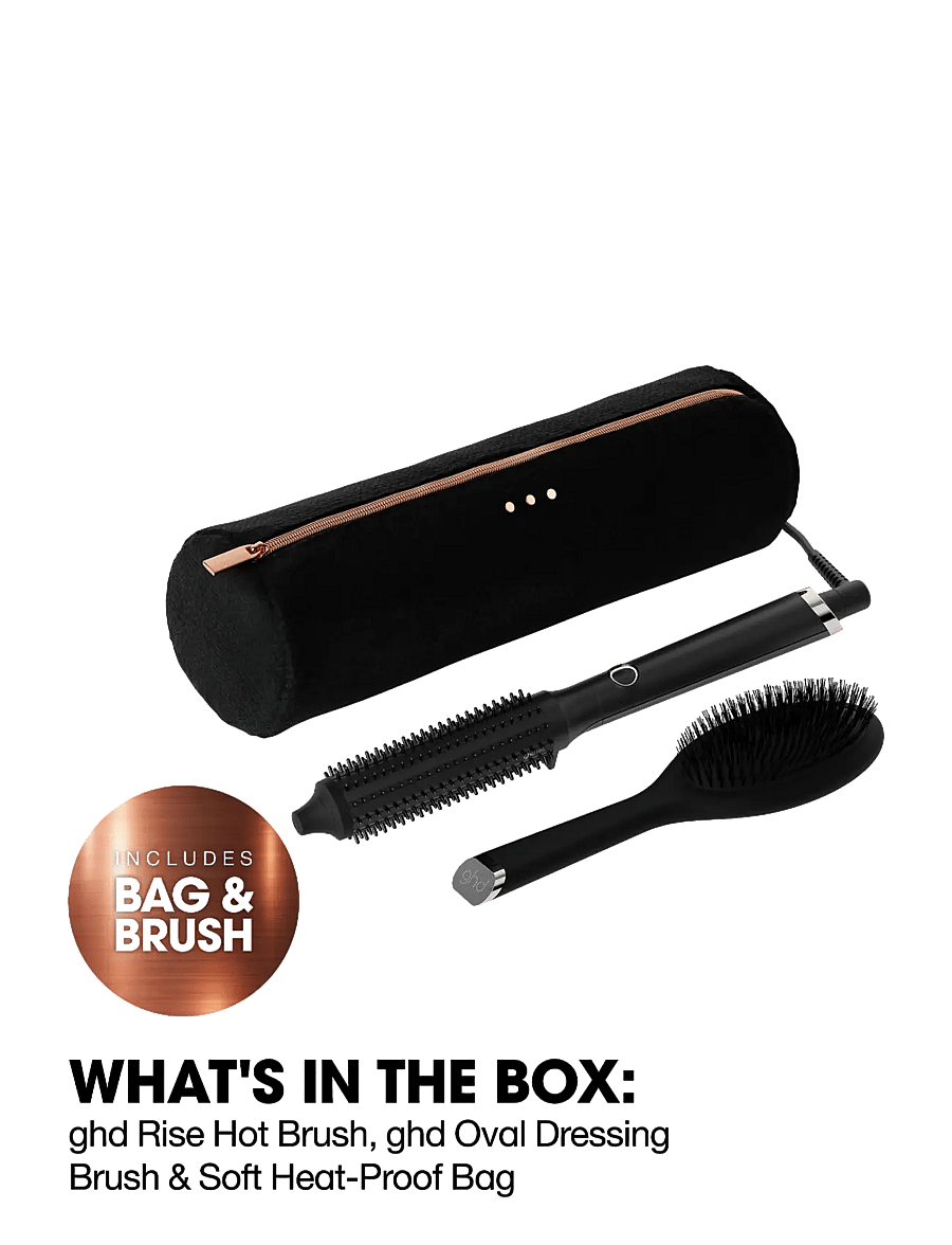 ghd - ghd Rise Volumising Hot Brush - Festive Gift Set in Black - no color - 5