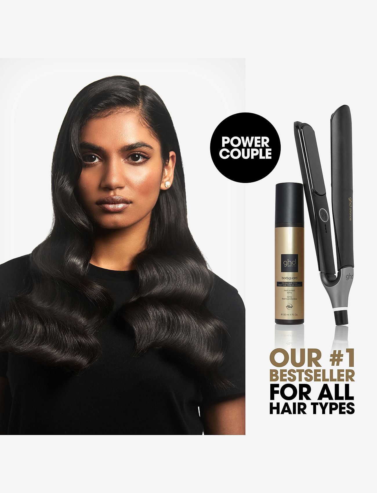 ghd - ghd Bodyguard - Heat Protect Spray 120ml - värmeskydd - no colour - 2