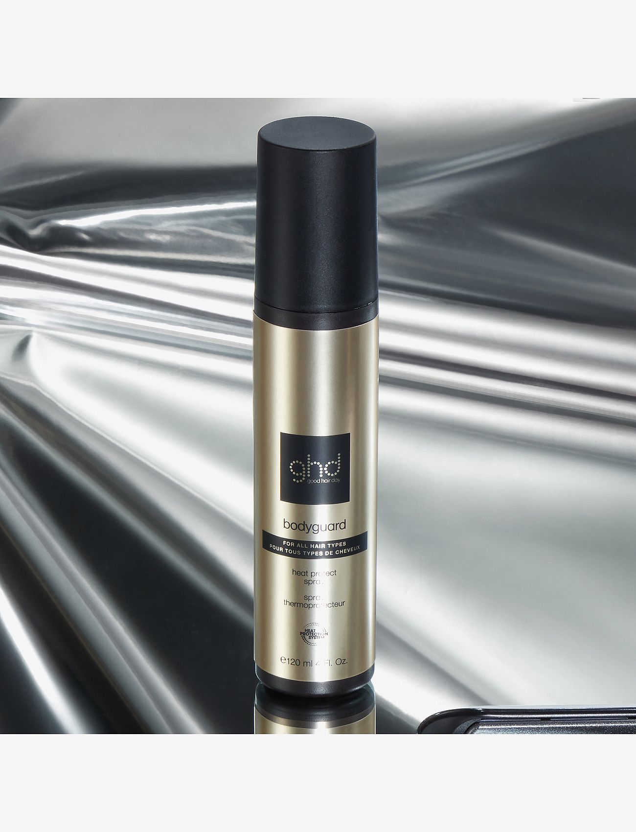 ghd - ghd Bodyguard - Heat Protect Spray 120ml - värmeskydd - no colour - 4