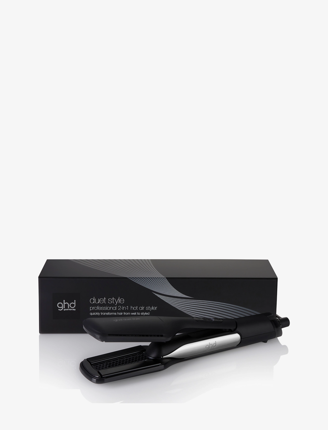 ghd Ghd Duet Style - 2-In-1 Hot Air Styler Black, One Size, Black, Værktøj > Glattejern, Dame
